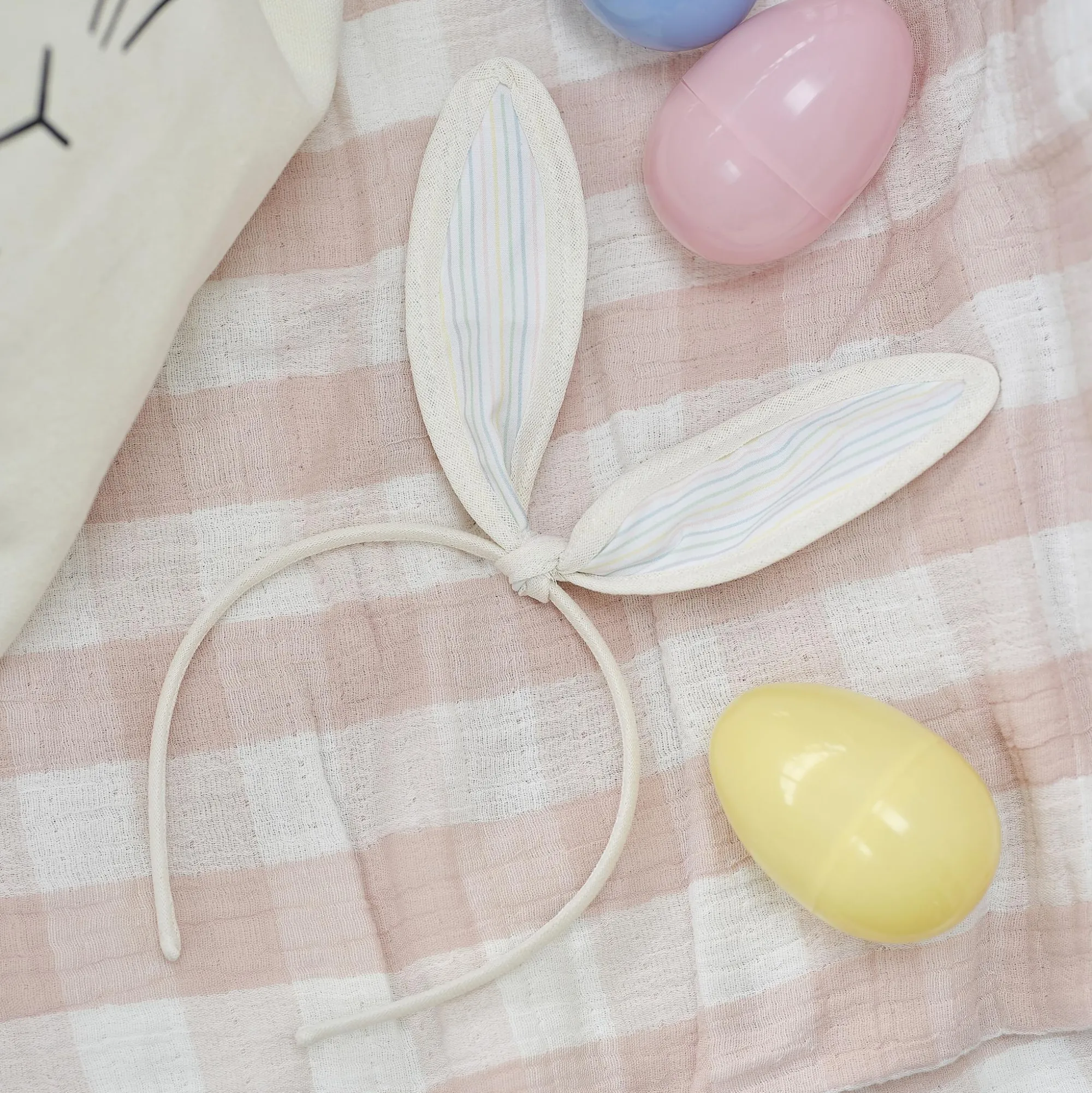 Easter*Whistlefish Fabric Bunny Ears Headband