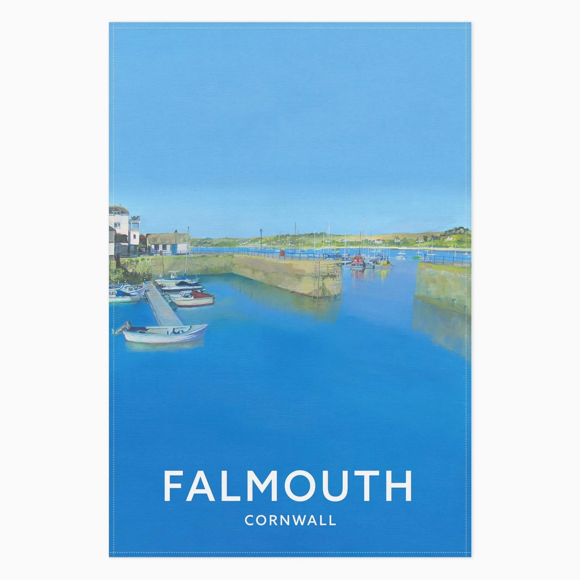 Under £20|Under £10*Whistlefish Falmouth Tea Towel