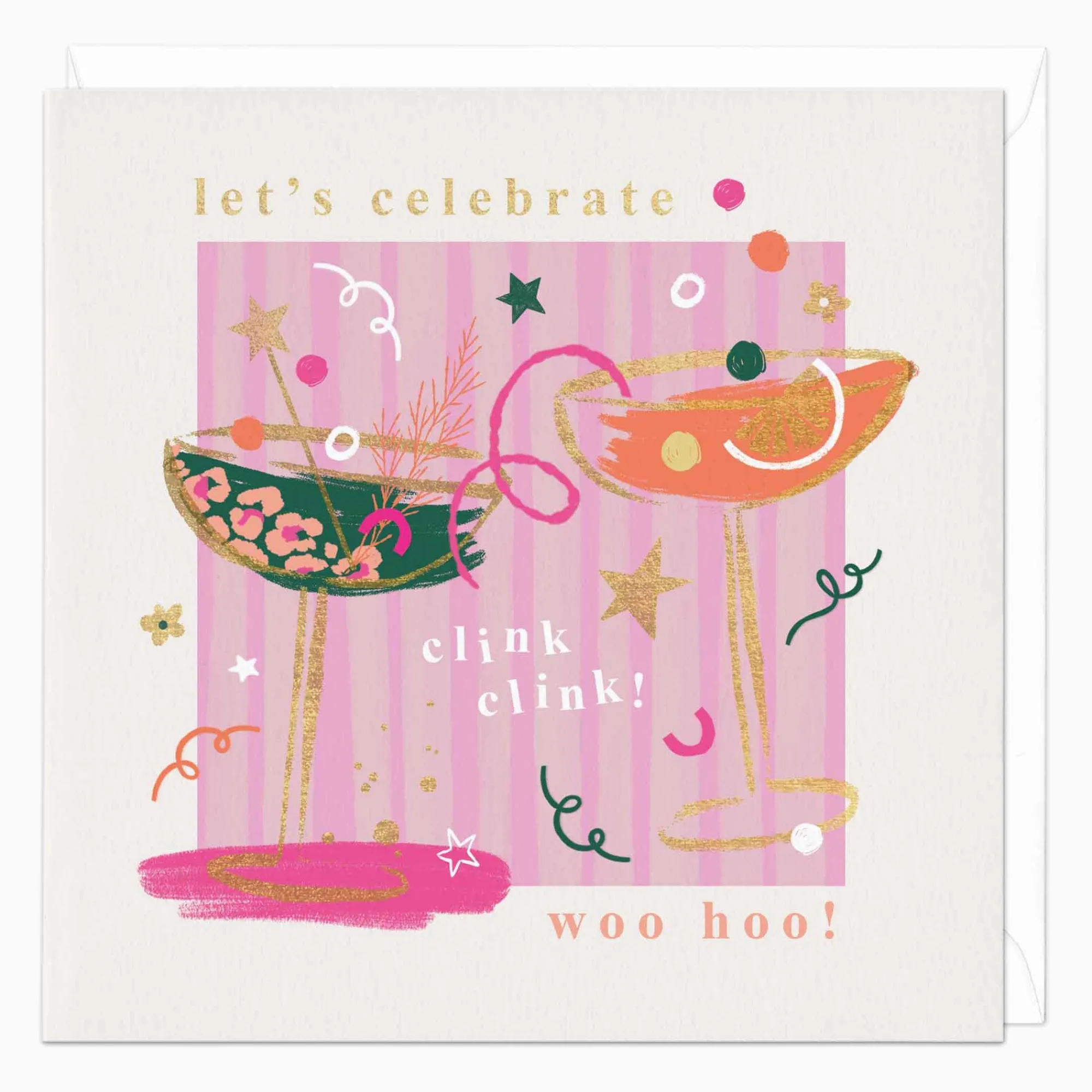 Mother's Day|Congratulations*Whistlefish Fancy Cocktails Celebration Card