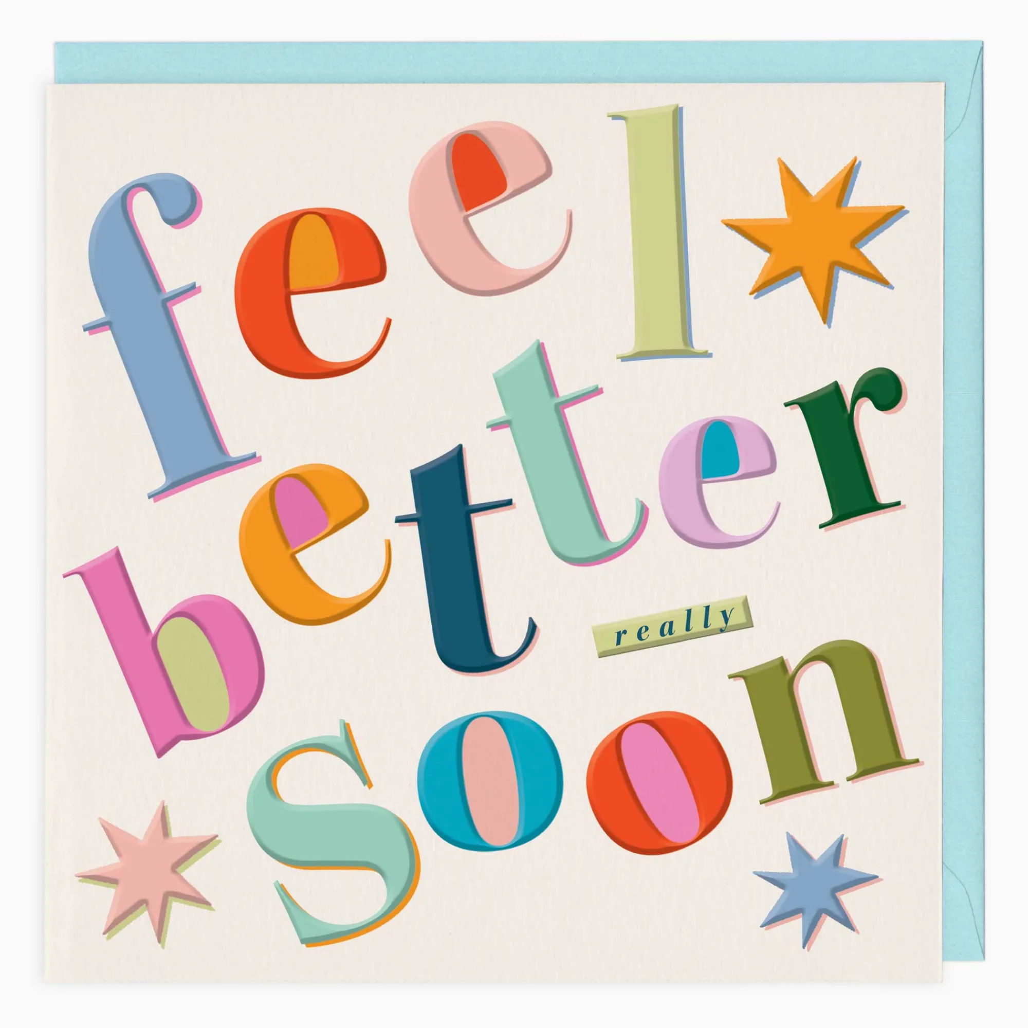 Get Well Soon*Whistlefish Feel Better Soon Card