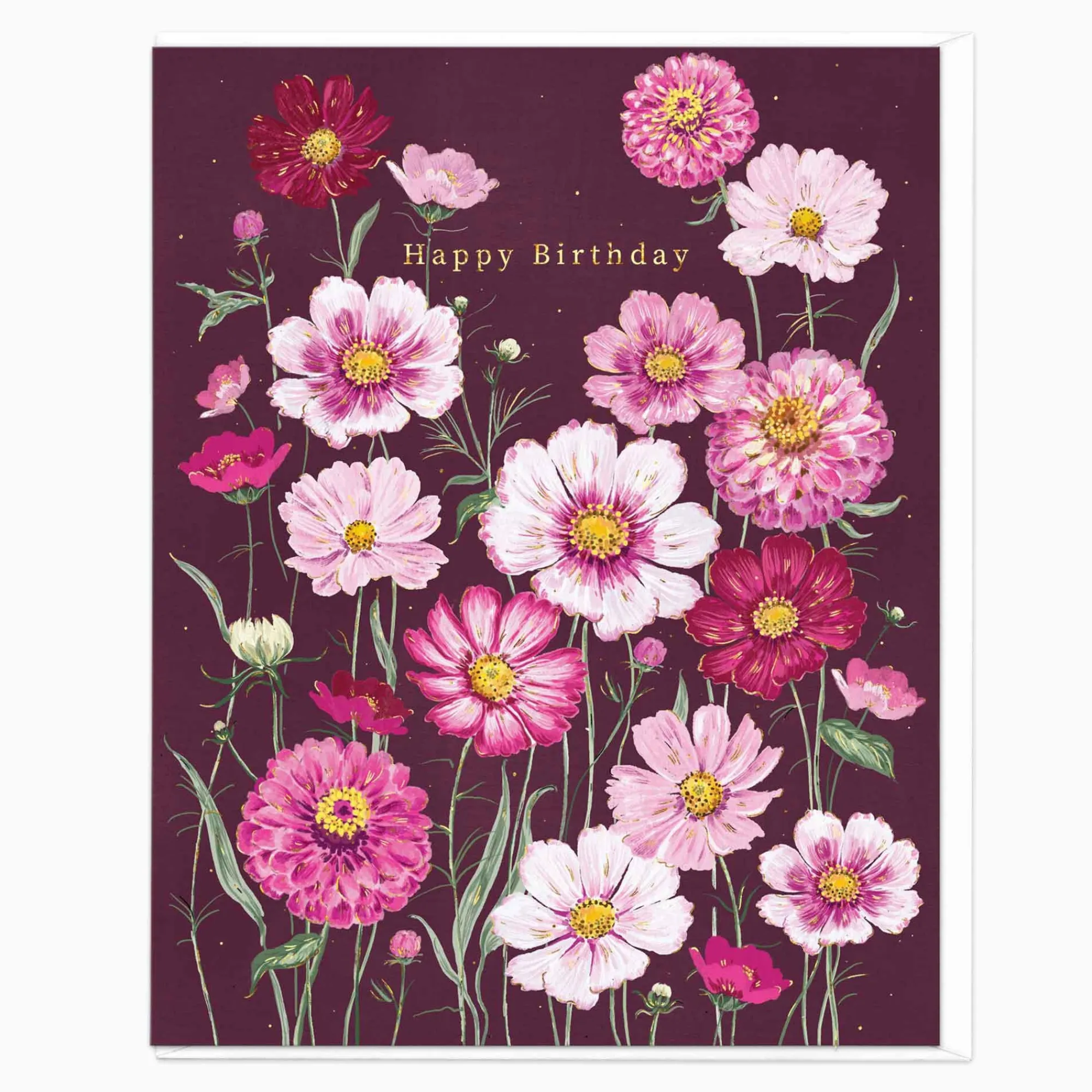 Birthday|For Her*Whistlefish Fields Of Pink Birthday Card