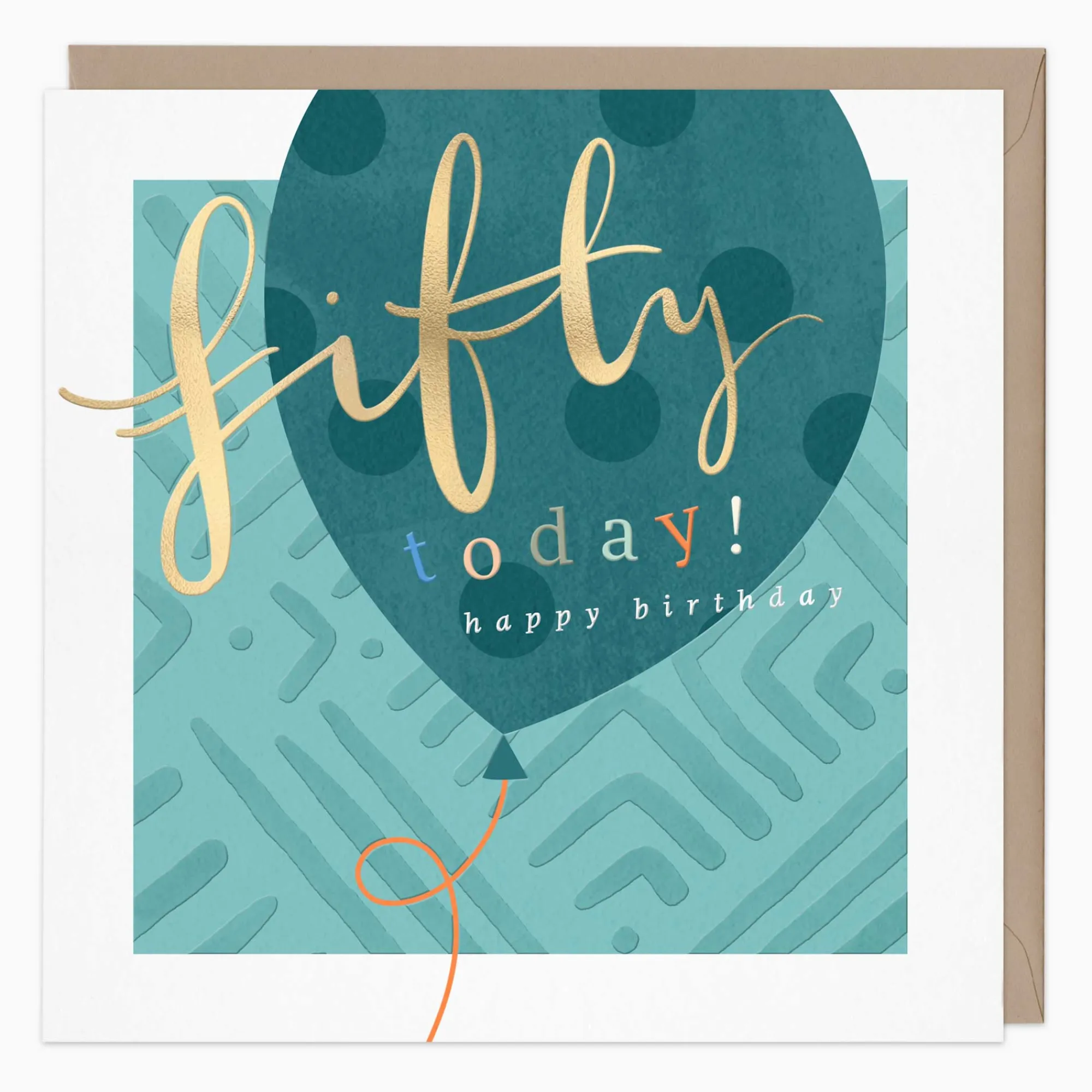 Birthday|Birthday*Whistlefish Fifty Today Luxury Birthday Card