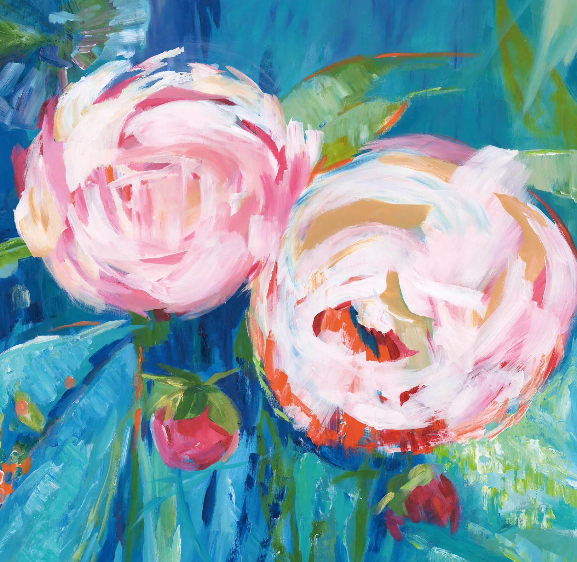 Unframed Prints*Whistlefish First Peony Of Summer Art Print