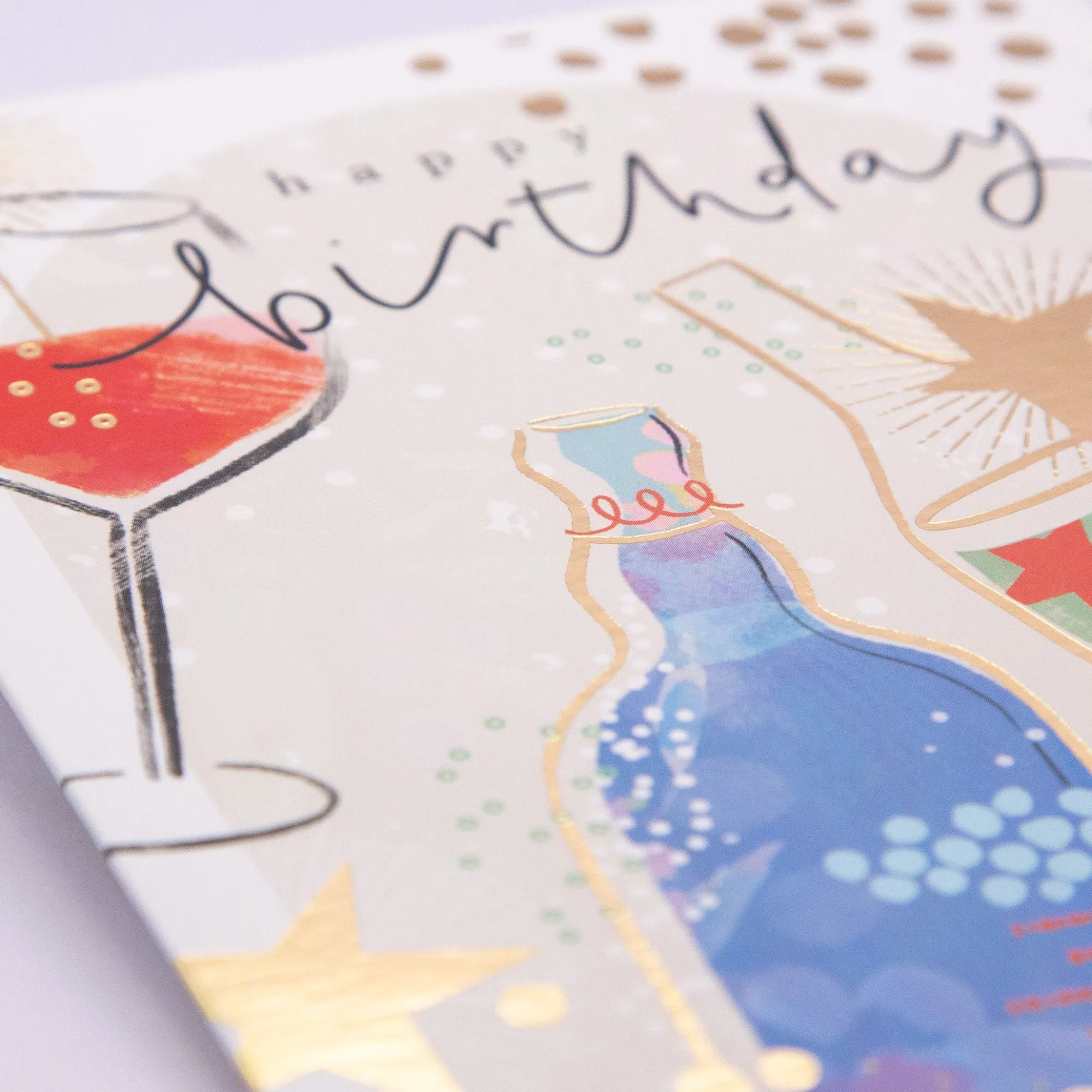Birthday|For Him*Whistlefish Fizzy Birthday Toast Card