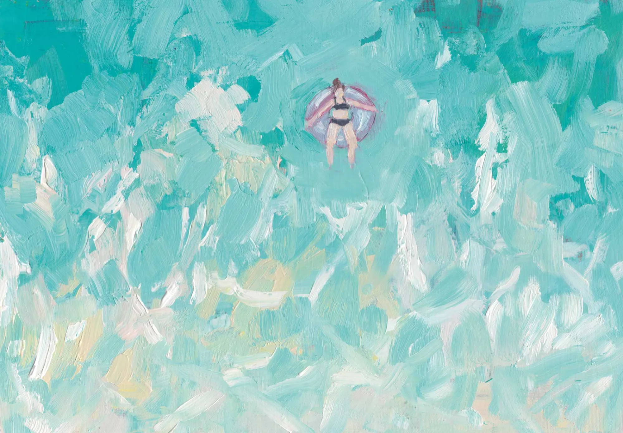 Unframed Prints*Whistlefish Floating Art Print