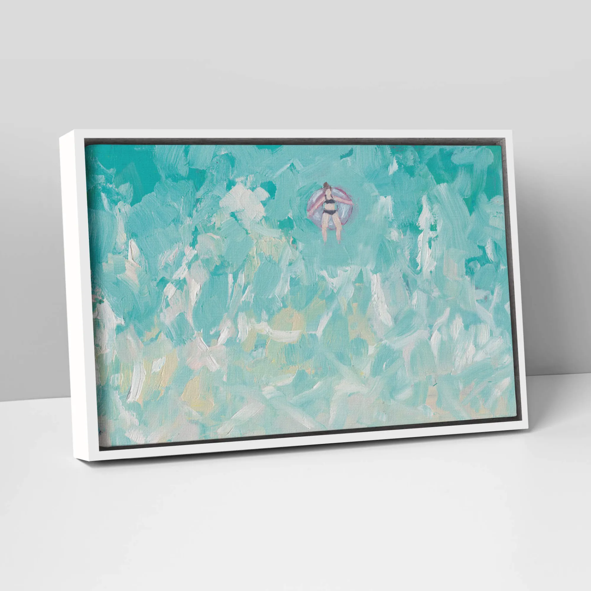 Coastal Scenes|Framed Canvas*Whistlefish Floating Framed Canvas