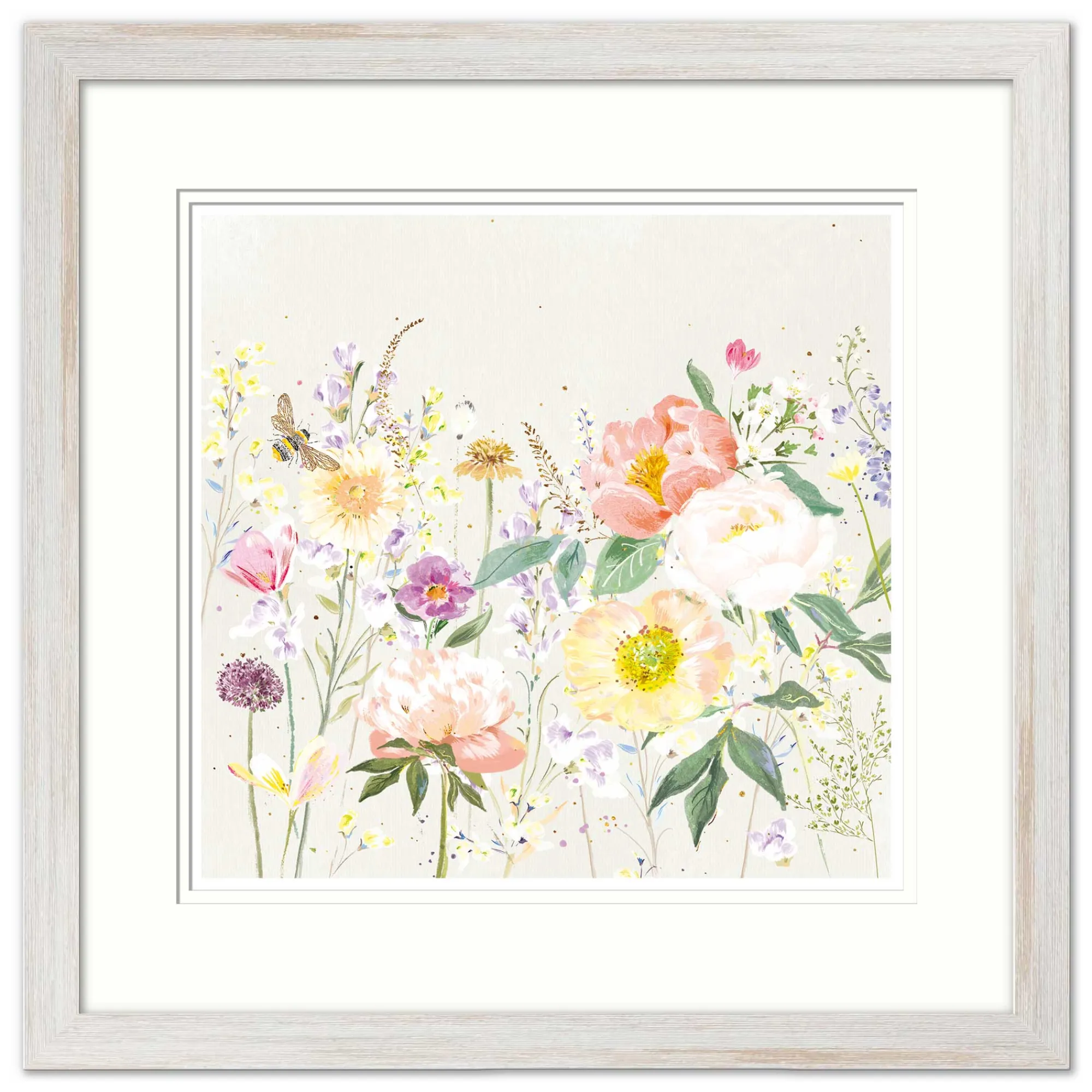Floral & Flowers|Framed Prints*Whistlefish Floral Bouquet Small Framed Print