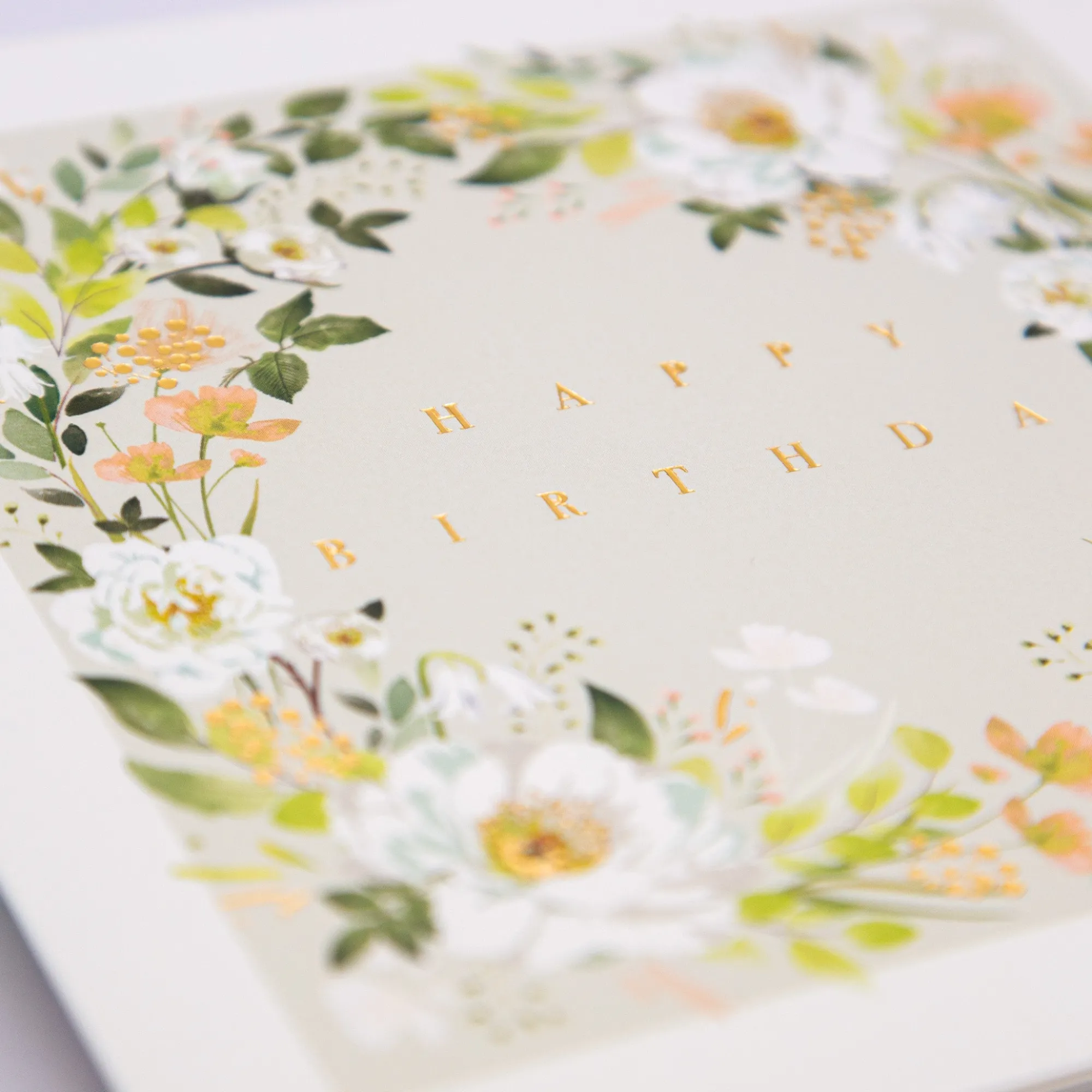Birthday*Whistlefish Floral Elegance Birthday Card