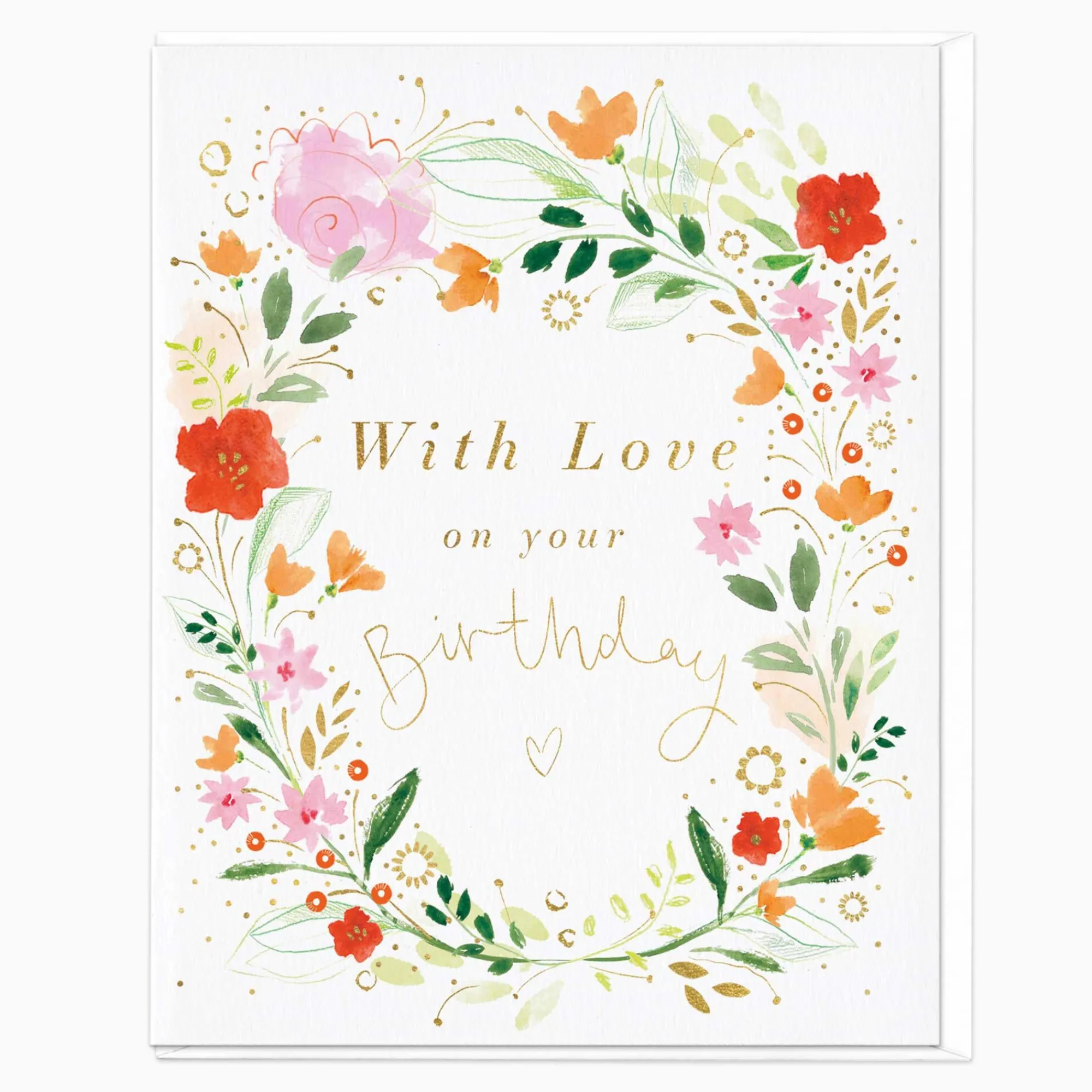 Birthday|For Her*Whistlefish Floral Love Birthday Card