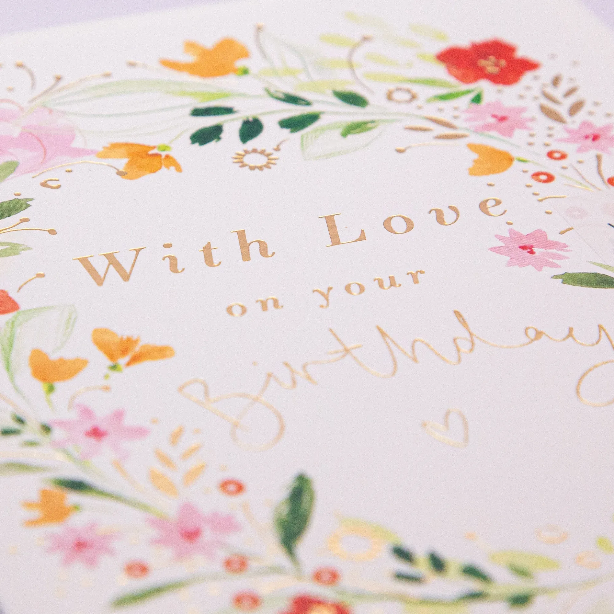 Birthday|For Her*Whistlefish Floral Love Birthday Card