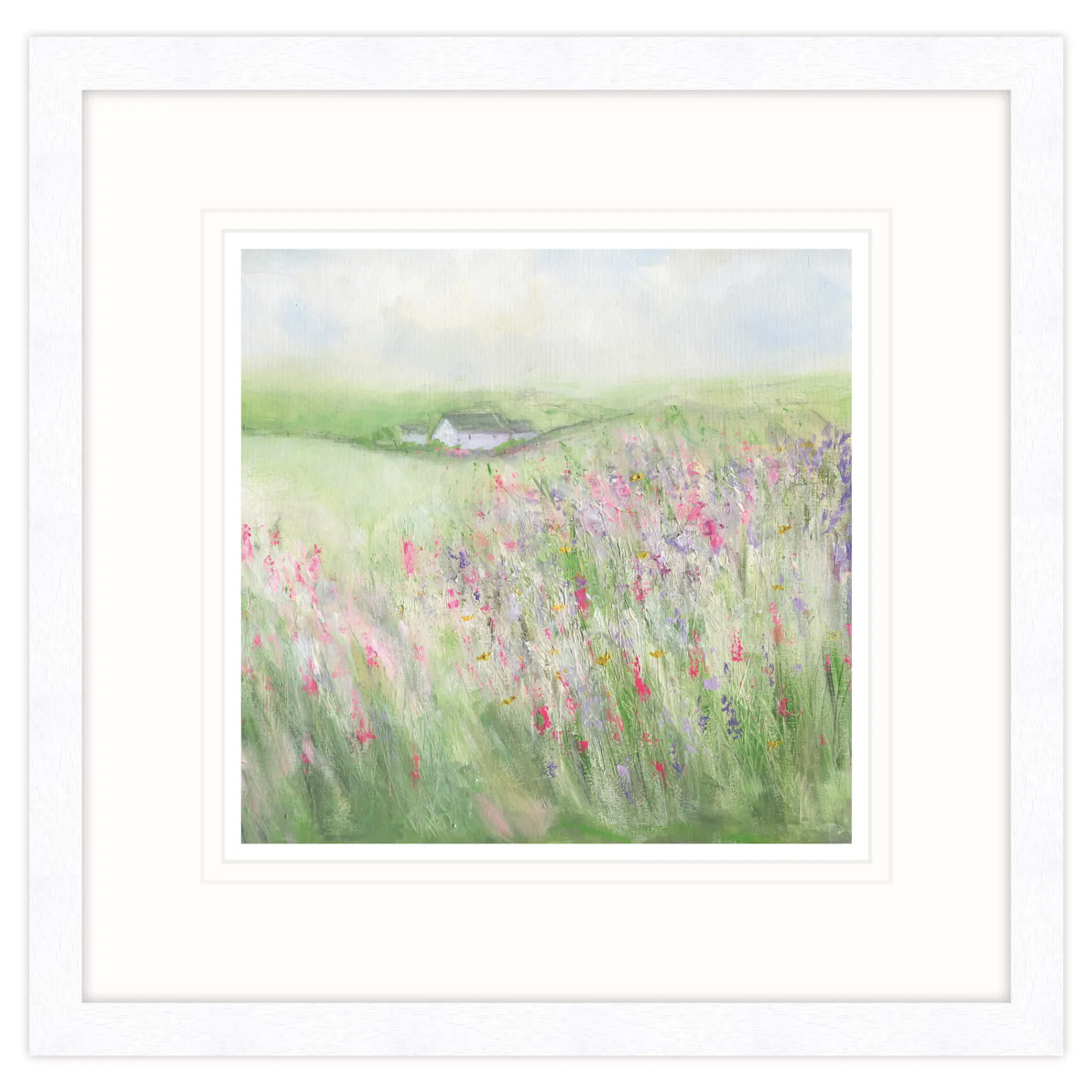 Floral & Flowers|Framed Prints*Whistlefish Floral Meadow Framed Print