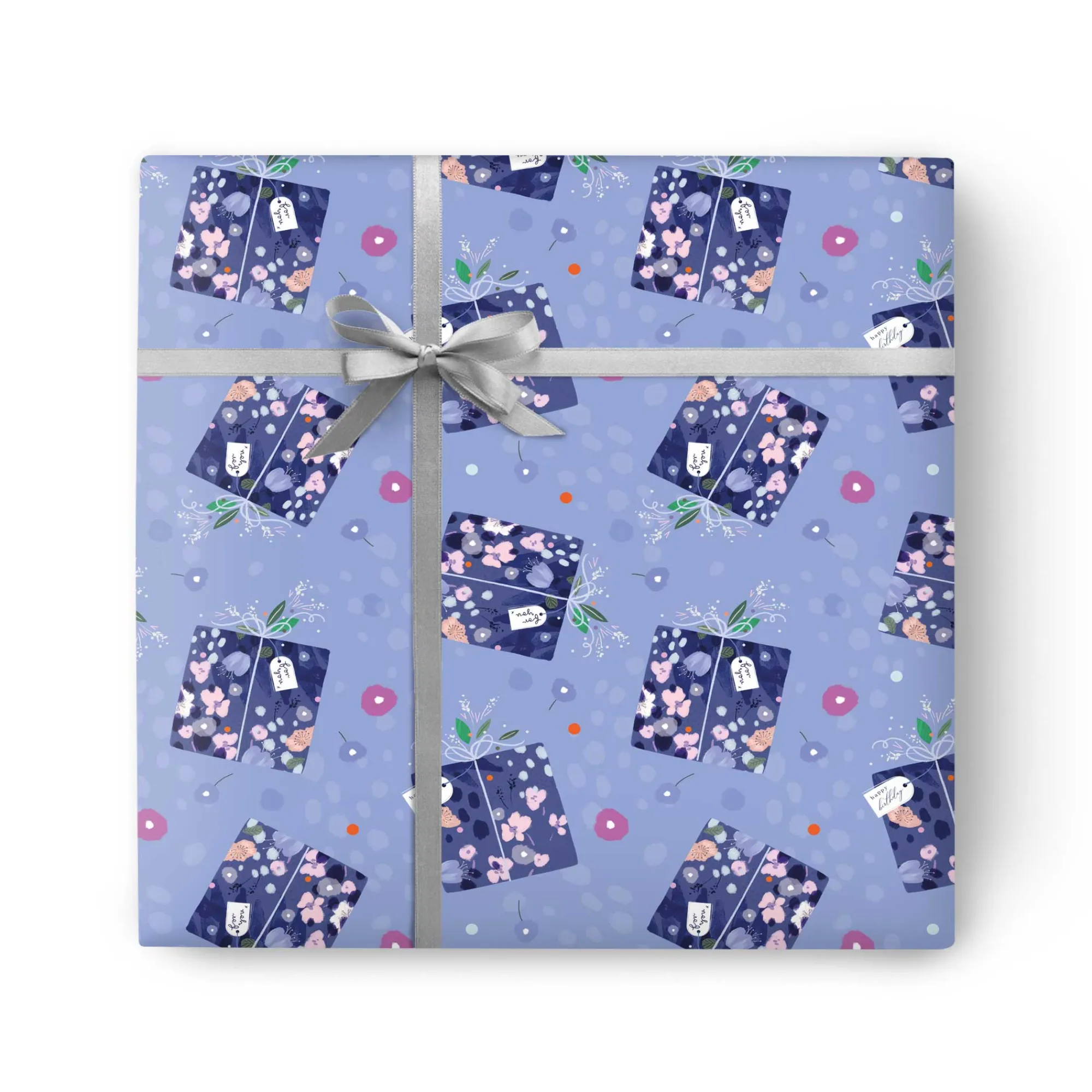 Gift Wrap|Birthday*Whistlefish Floral Present Wrapping Paper