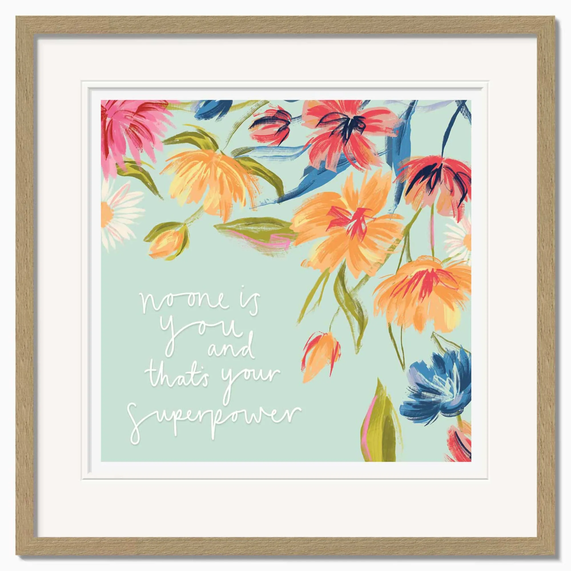 Floral & Flowers|Framed Prints*Whistlefish Floral Strength Framed Print