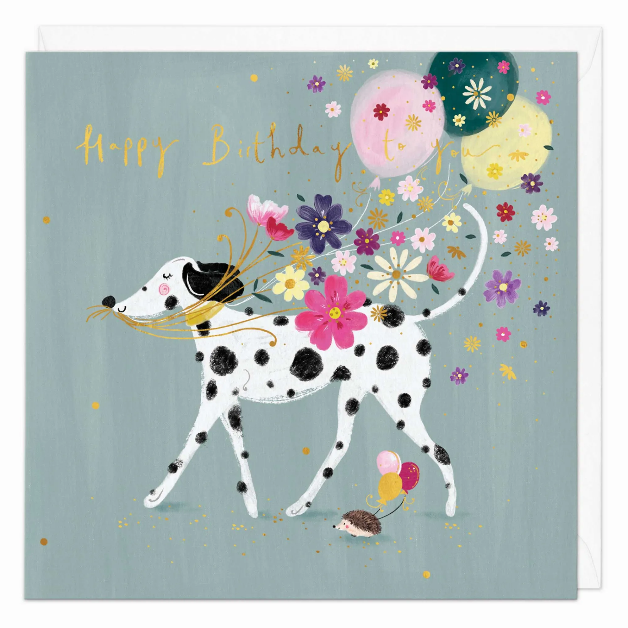 Birthday|For Children*Whistlefish Flower Friends Birthday Card