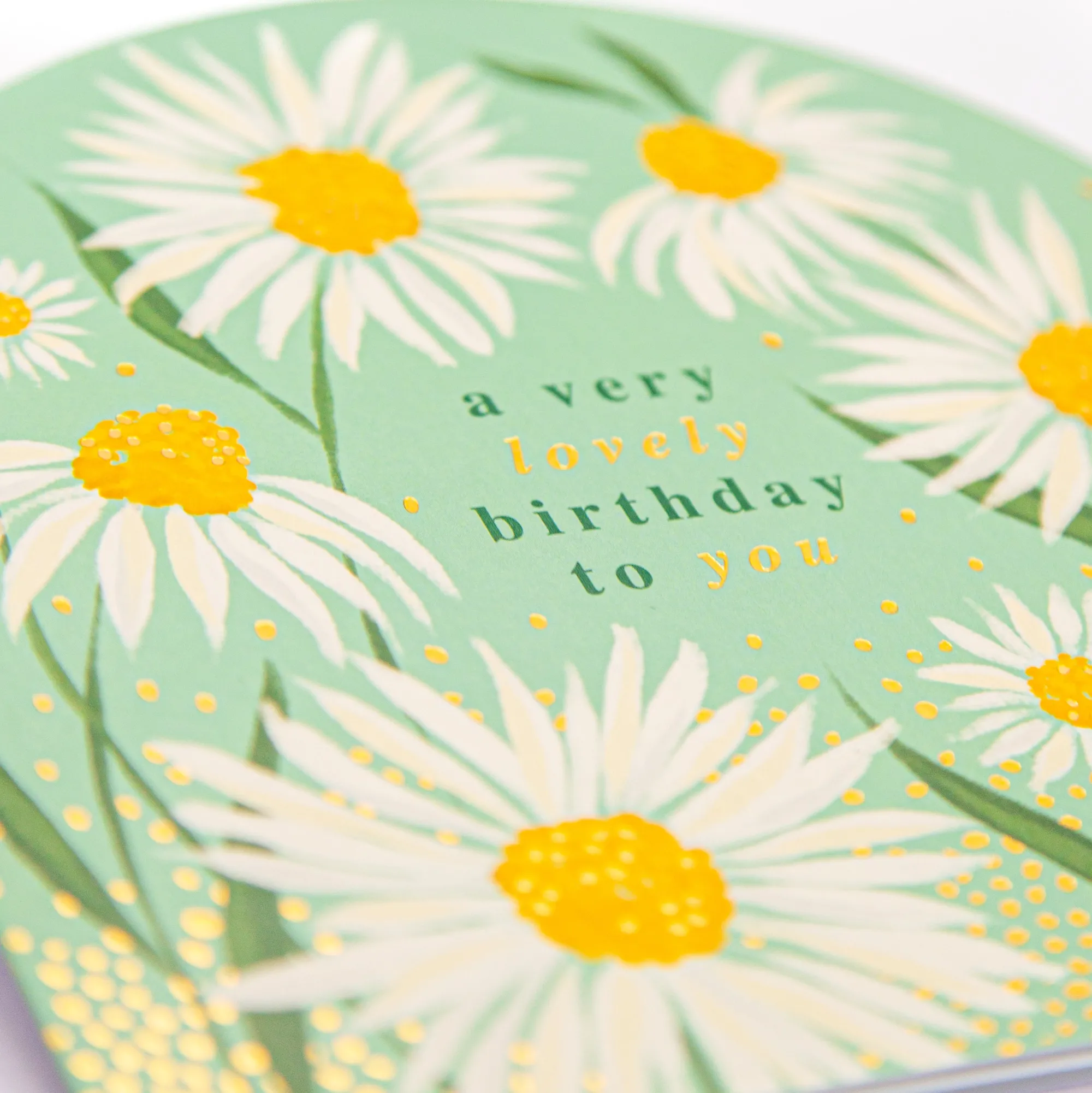Birthday|For Her*Whistlefish Flowering Daisies Birthday Arch Card