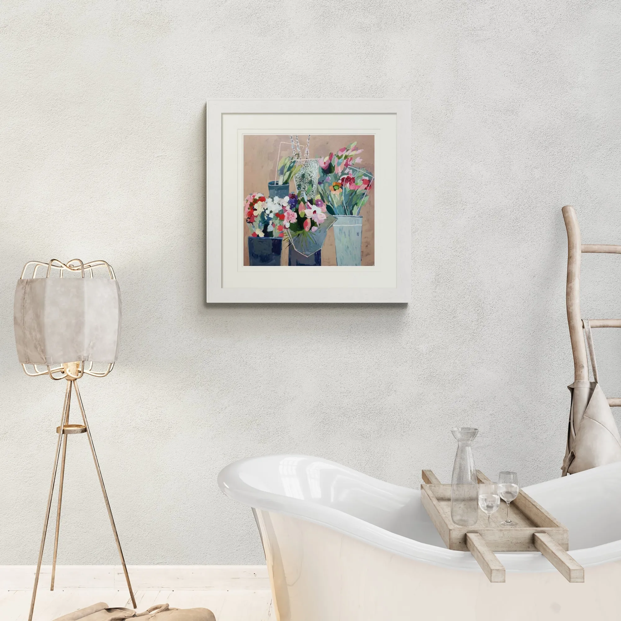 Floral & Flowers|Framed Prints*Whistlefish Flowers For Sale Large Framed Print