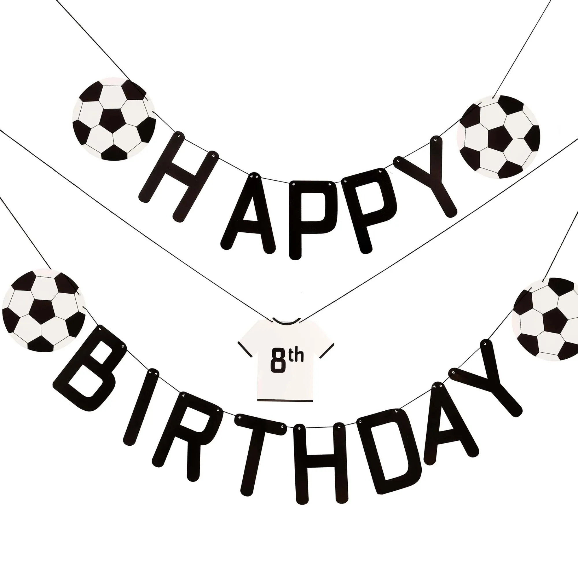 Decorations|Bunting & Garlands*Whistlefish Football Birthday Bunting