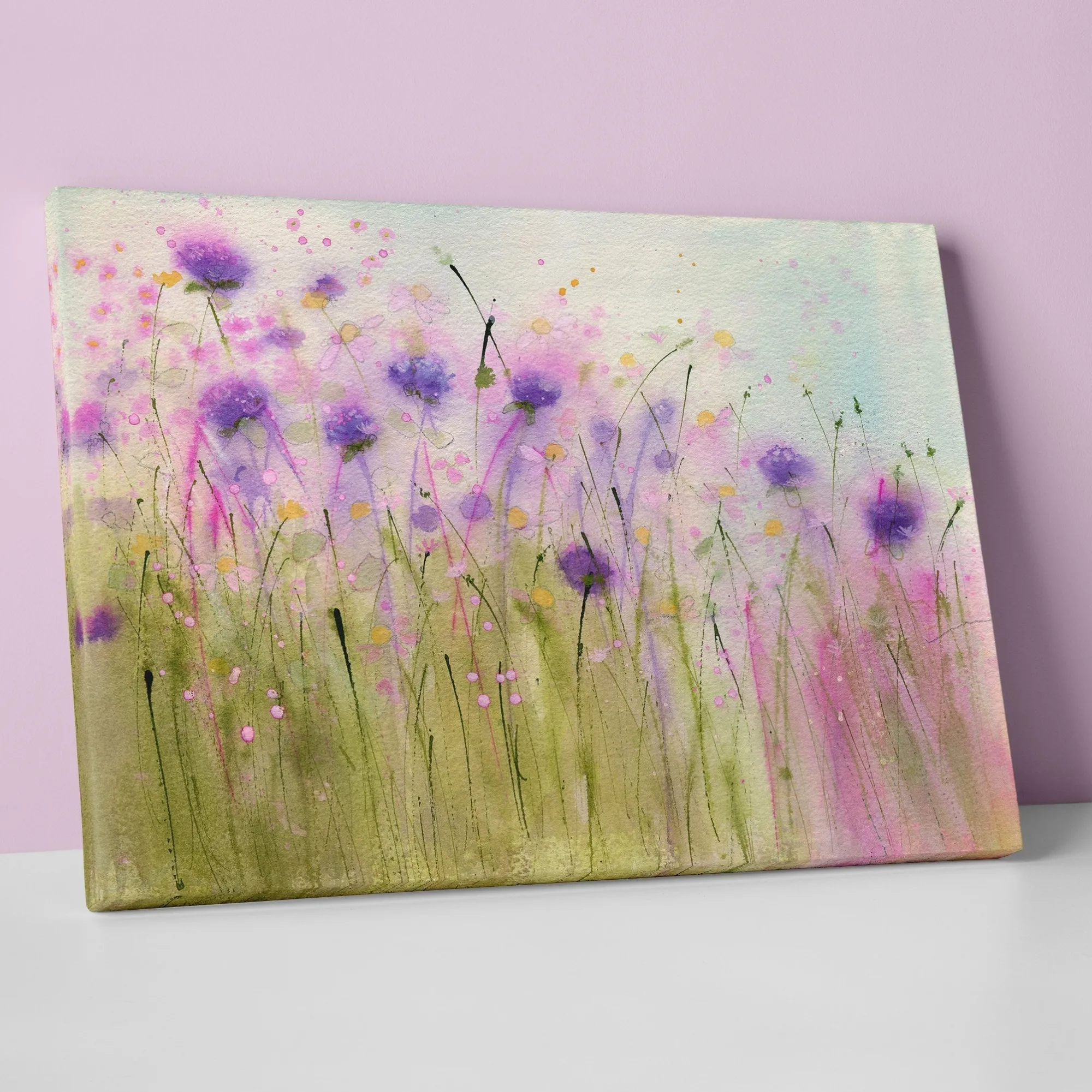 Floral & Flowers|Canvas*Whistlefish Forget Me Not Canvas
