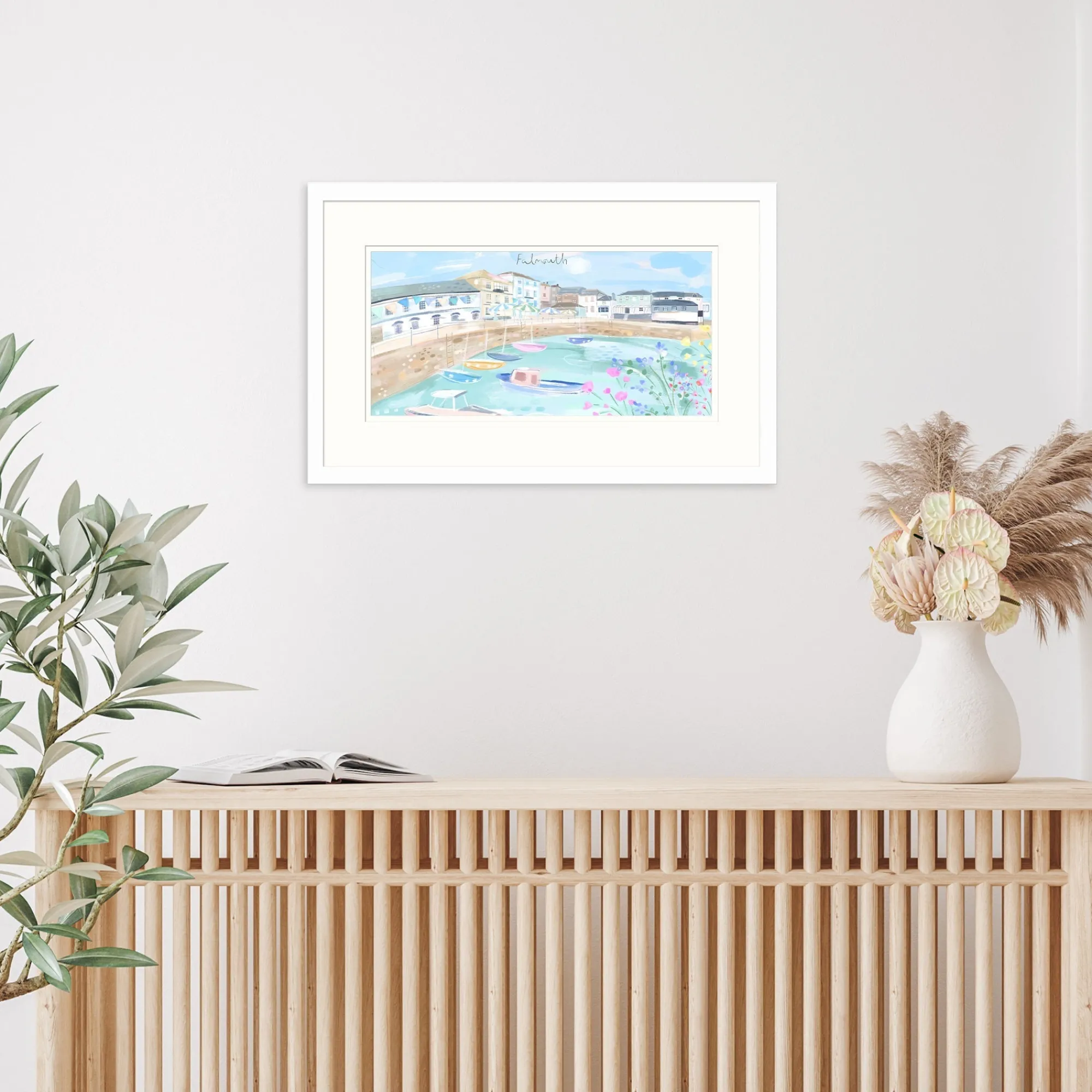 Unframed Prints*Whistlefish Fowey Small Art Print