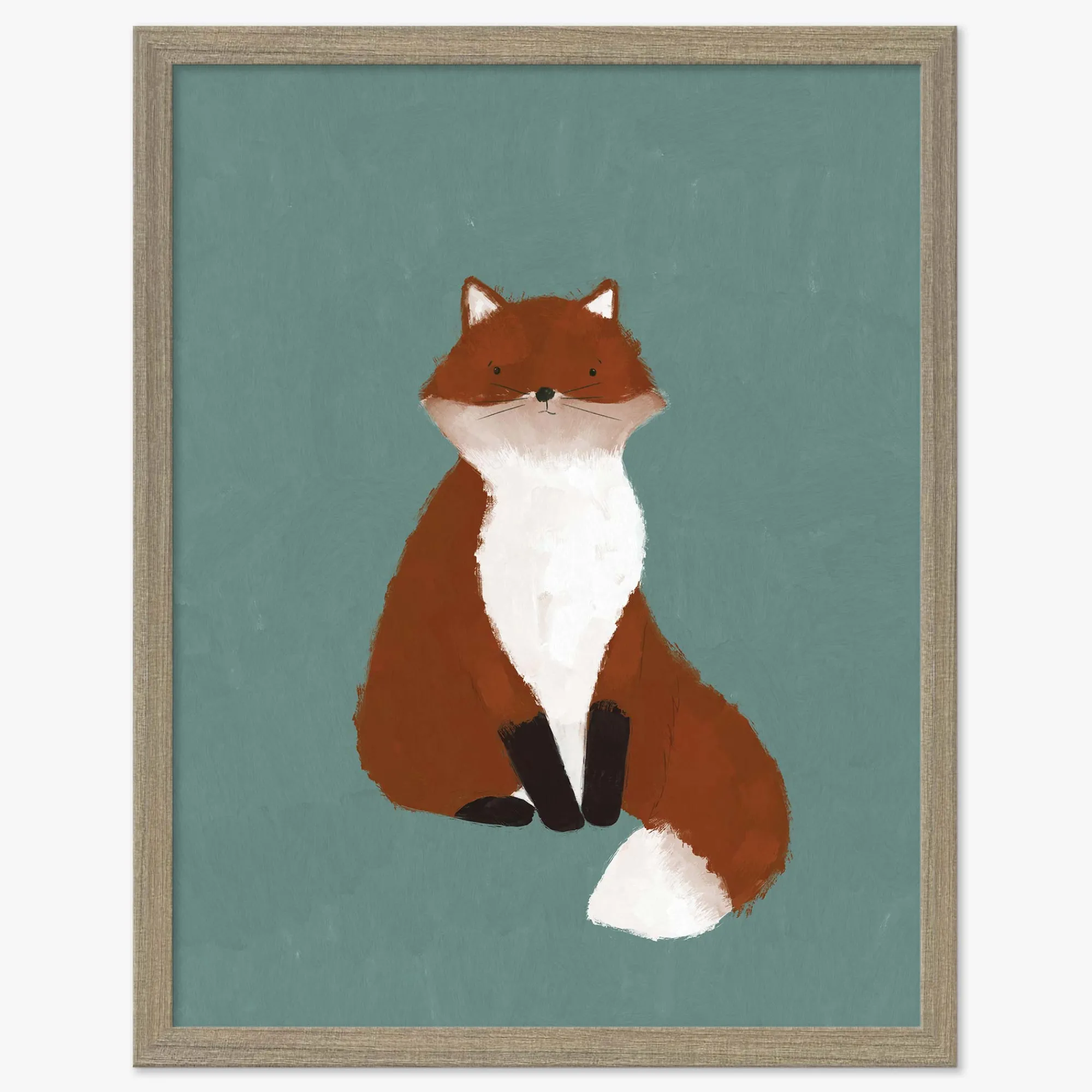 Animal|Framed Prints*Whistlefish Fox Medium Framed Print