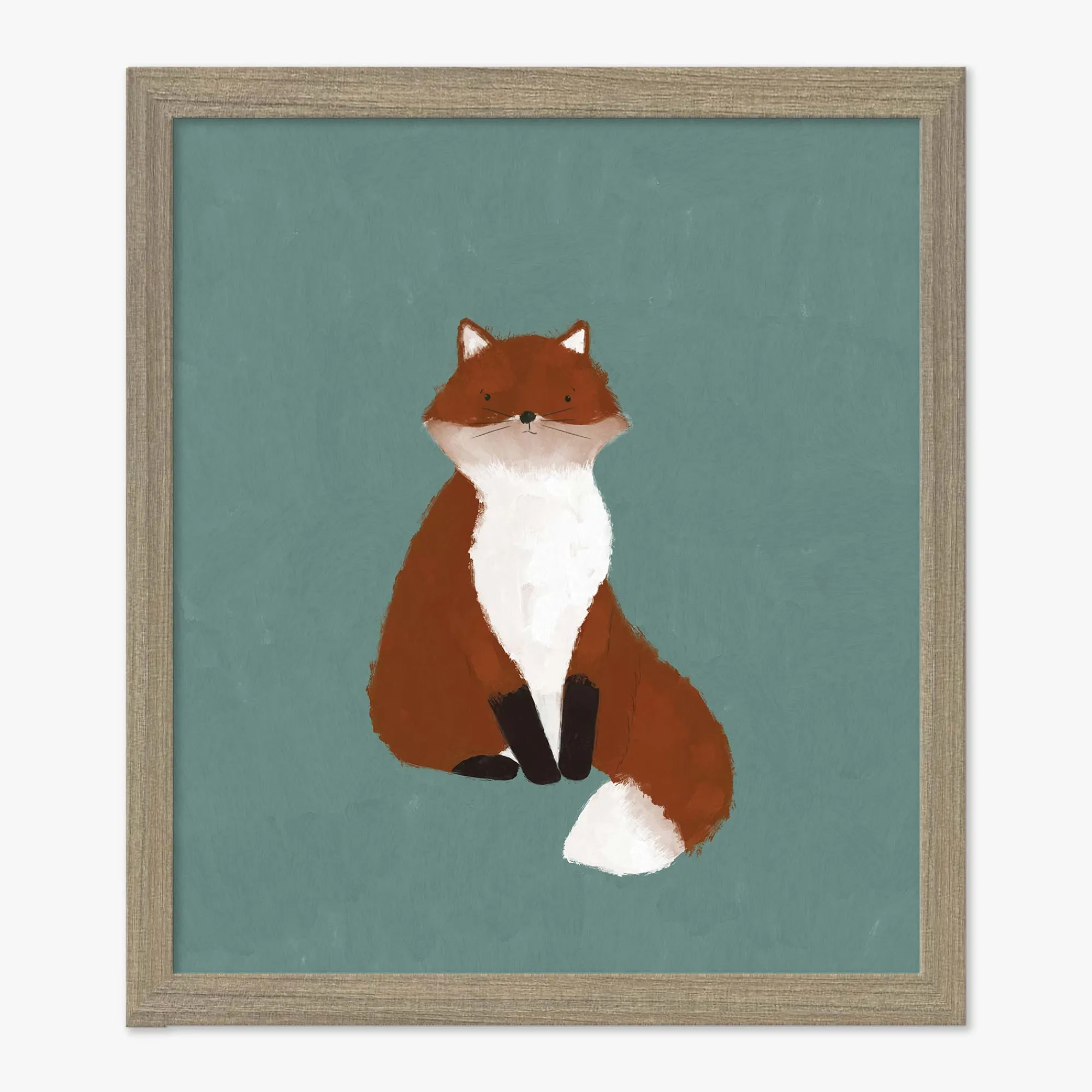 Animal|Framed Prints*Whistlefish Fox Small Framed Print