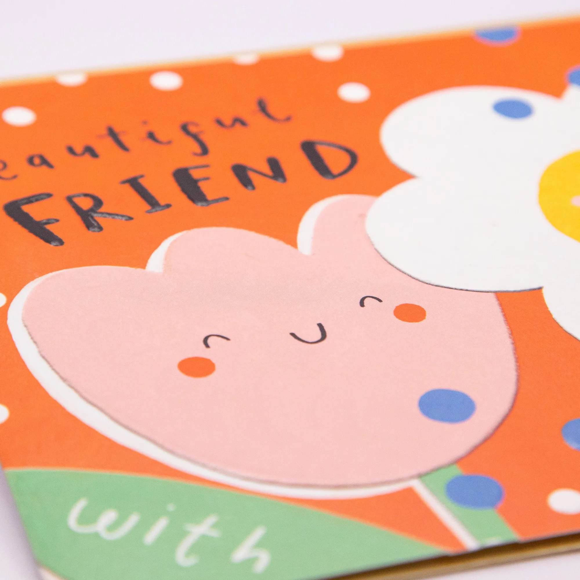 Thinking Of You|Just To Say*Whistlefish Friendly Flowers Card