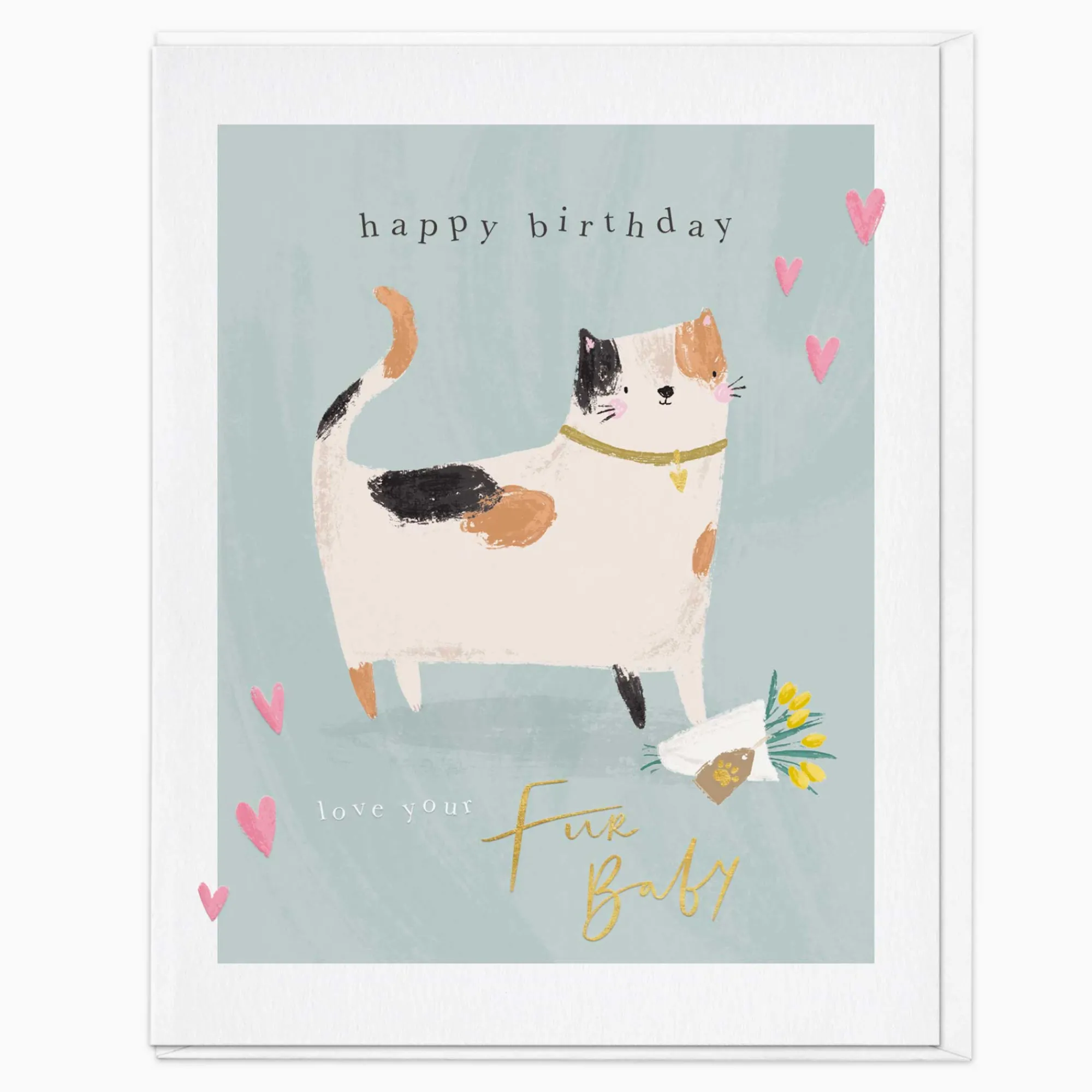 Birthday|For Her*Whistlefish From The Cat Birthday Card