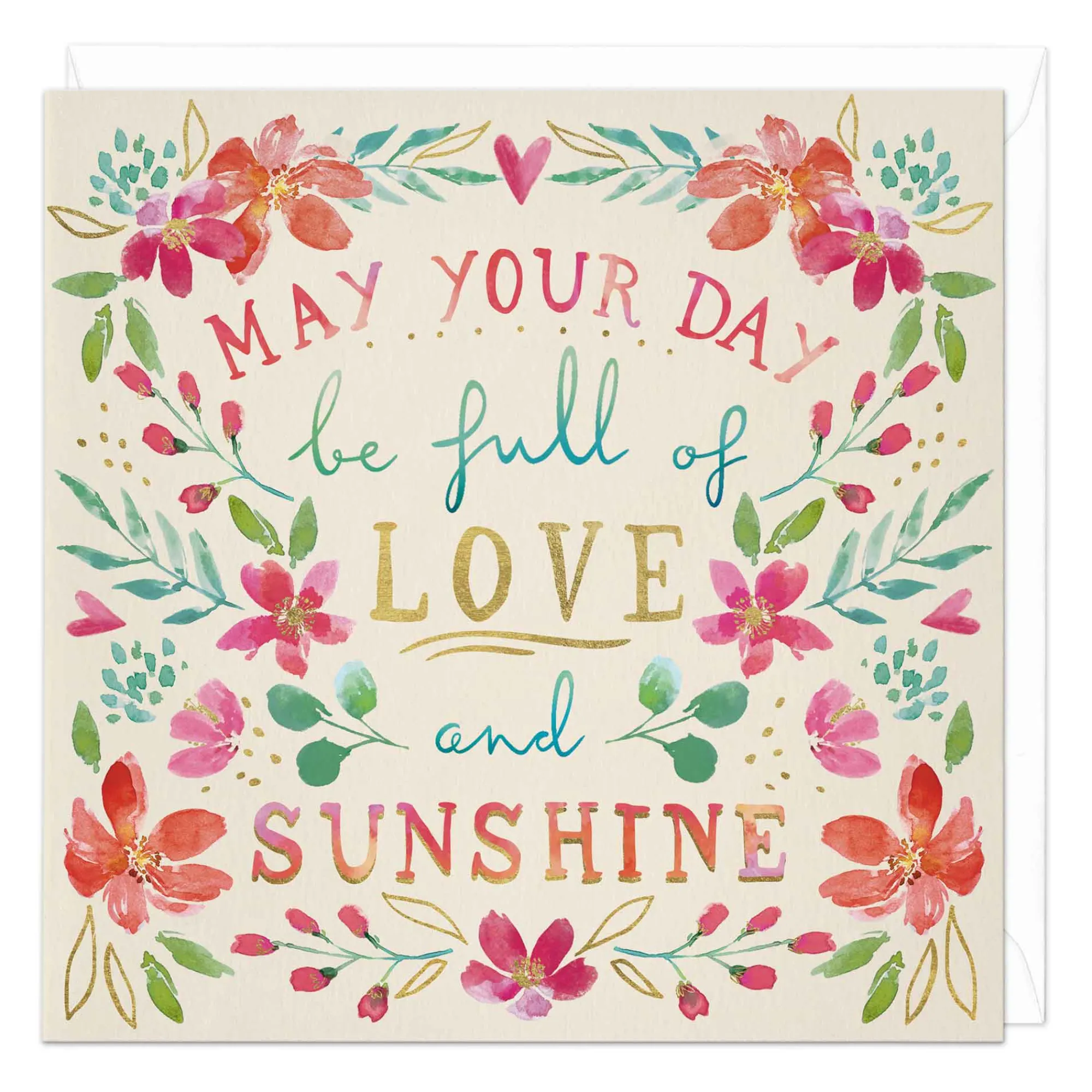 Mother's Day|Just To Say*Whistlefish Full Of Love Floral Card