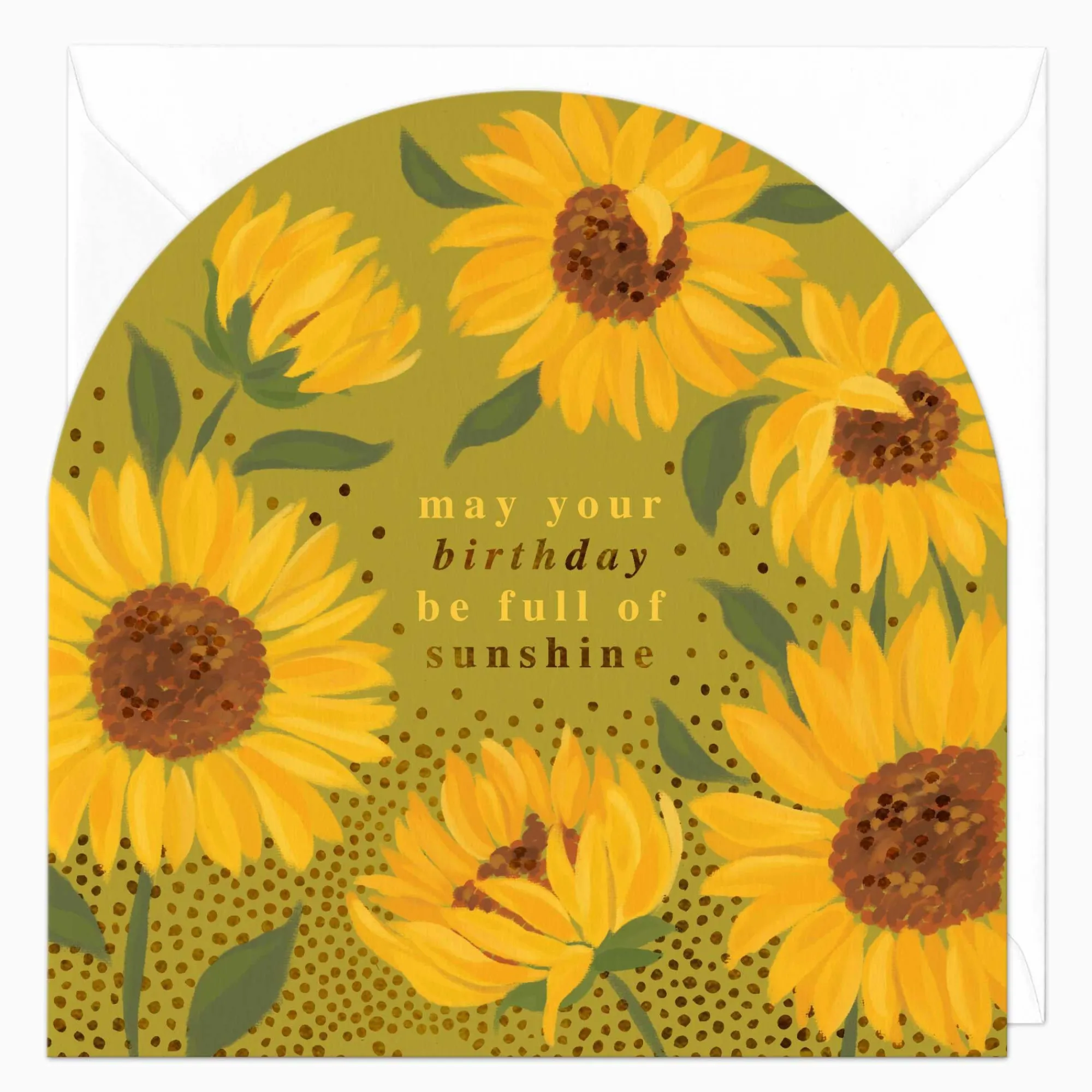 Birthday|For Her*Whistlefish Full of Sunshine Birthday Arch Card