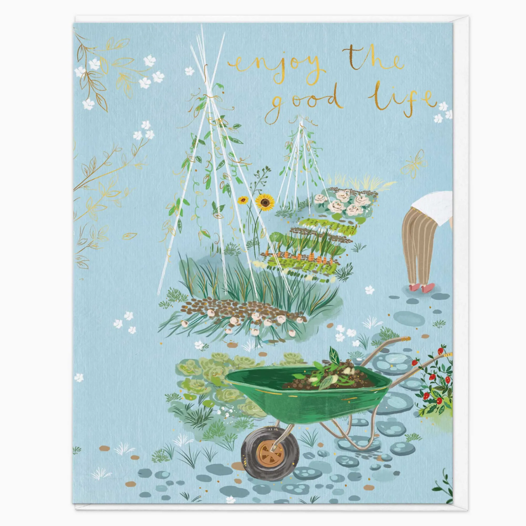 Just To Say*Whistlefish Gardeners Life Bliss Card