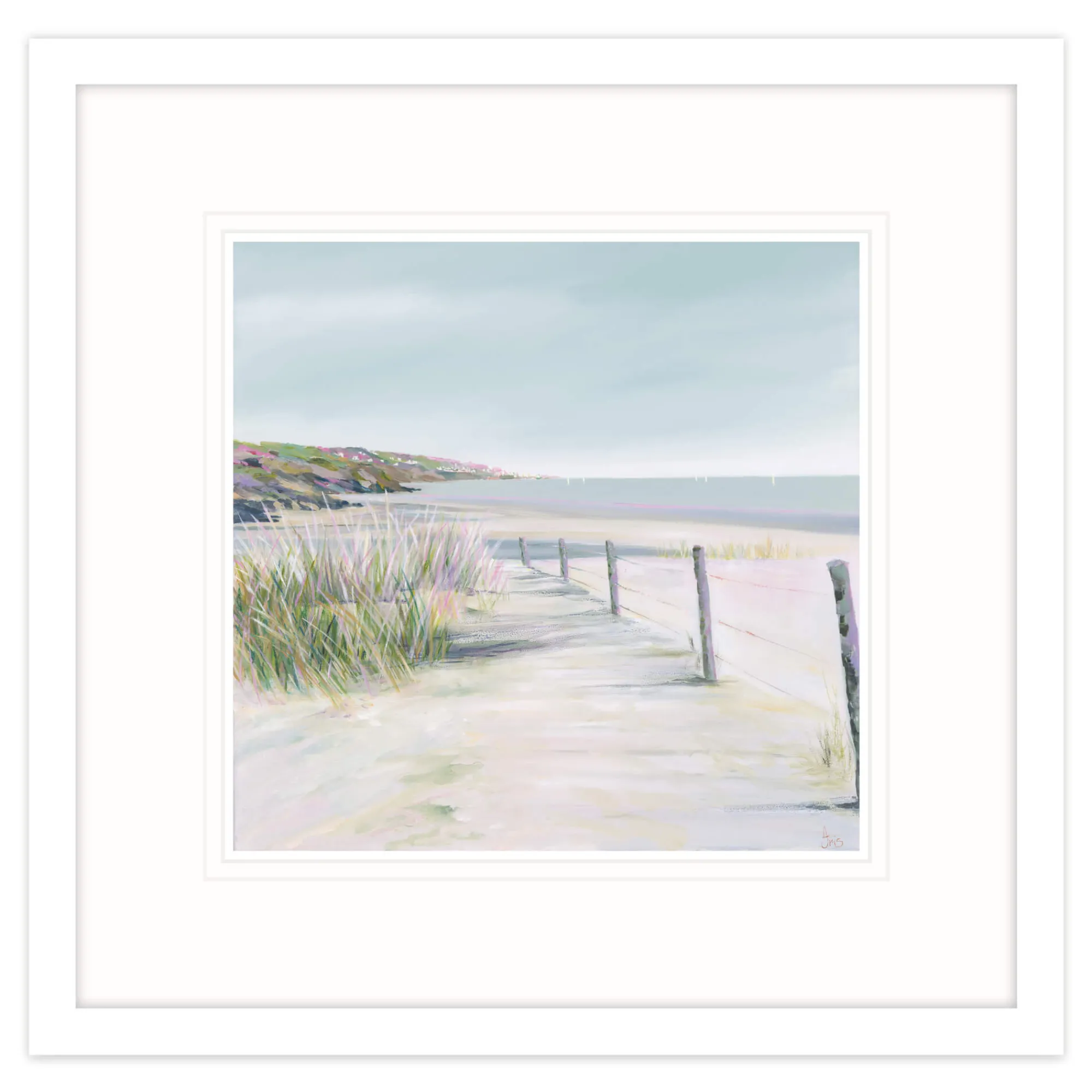 Coastal Scenes|Framed Prints*Whistlefish Go Down To The Beach Again Framed Print