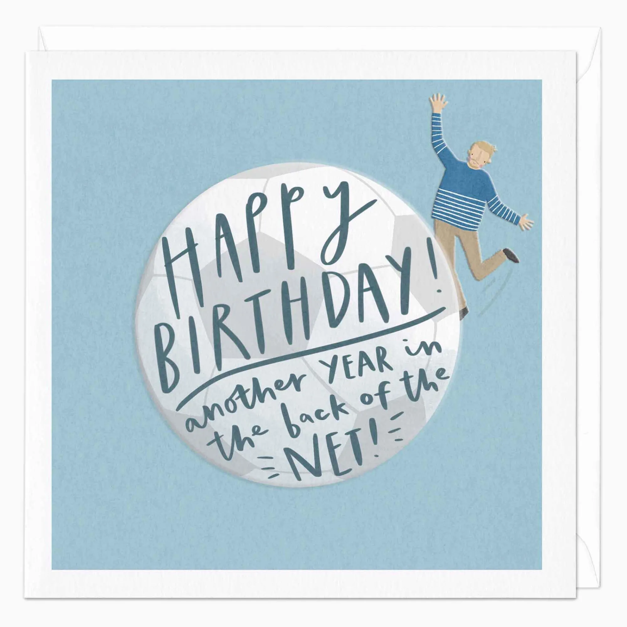 Birthday|For Him*Whistlefish Goal-Scoring Birthday Card
