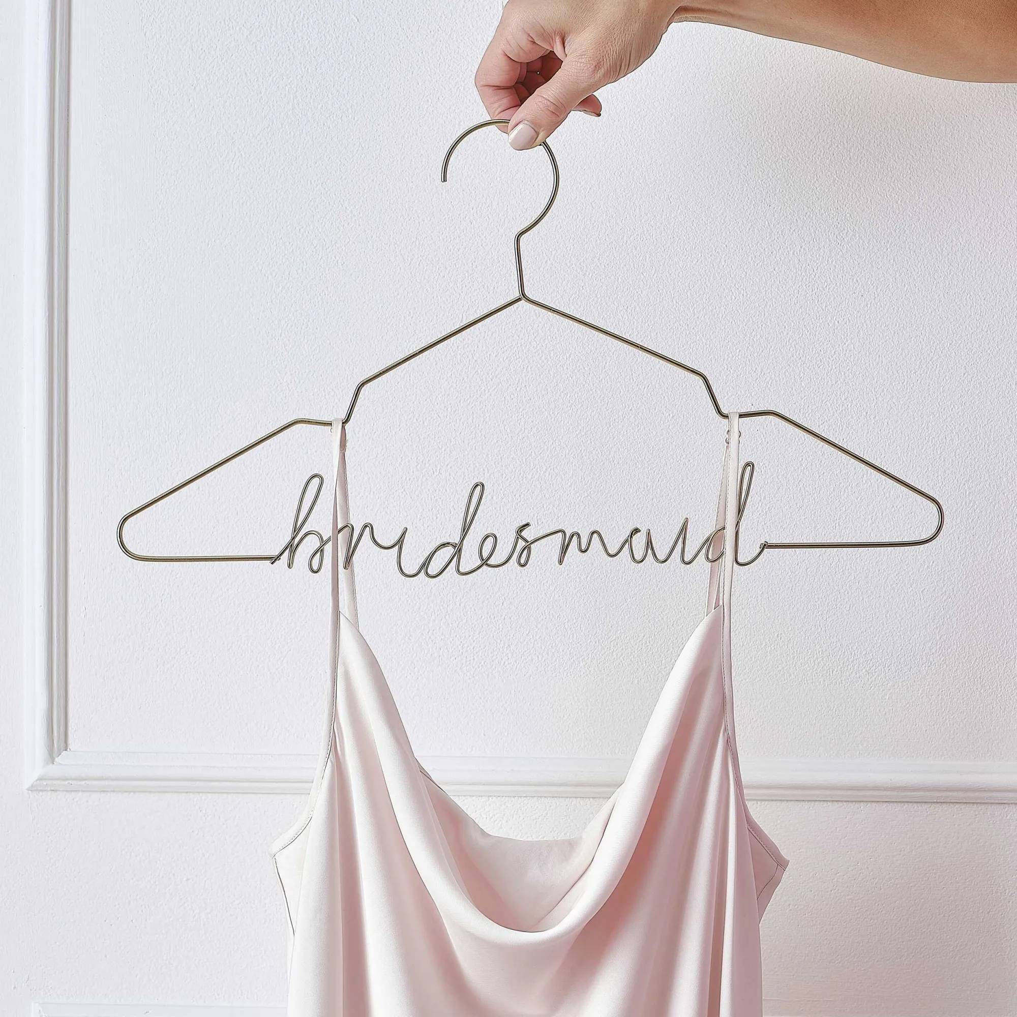 Wedding*Whistlefish Gold Metal Bridesmaid Hanger