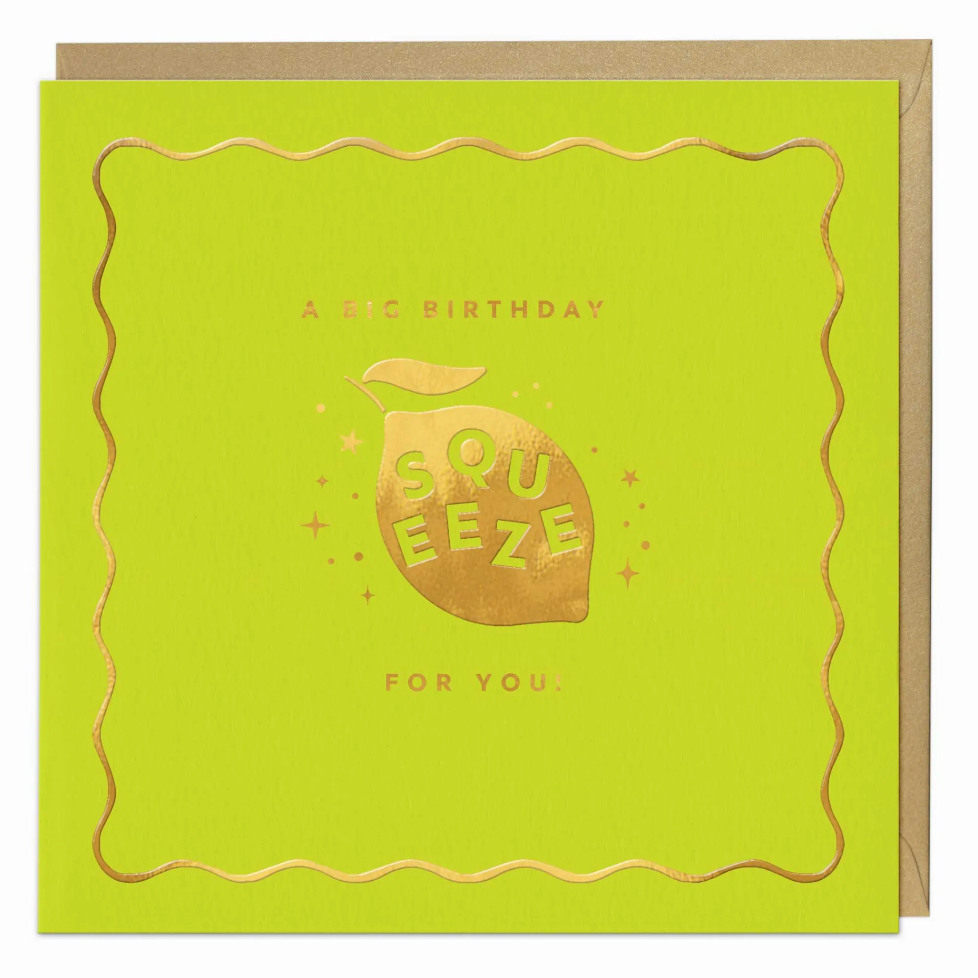 Birthday|For Children*Whistlefish Golden Brights Big Squeeze Birthday Card