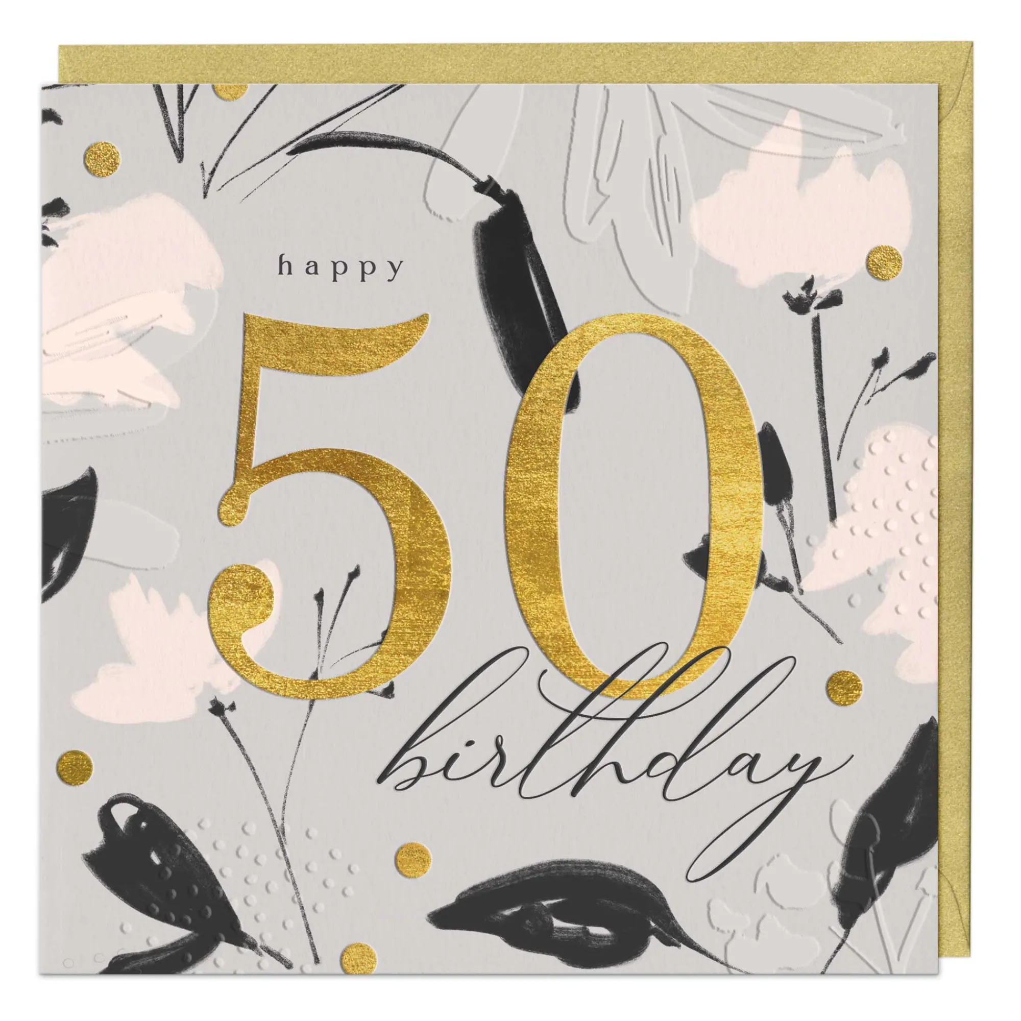 Birthday|Birthday*Whistlefish Golden Jubilee 50th Birthday Luxury Card