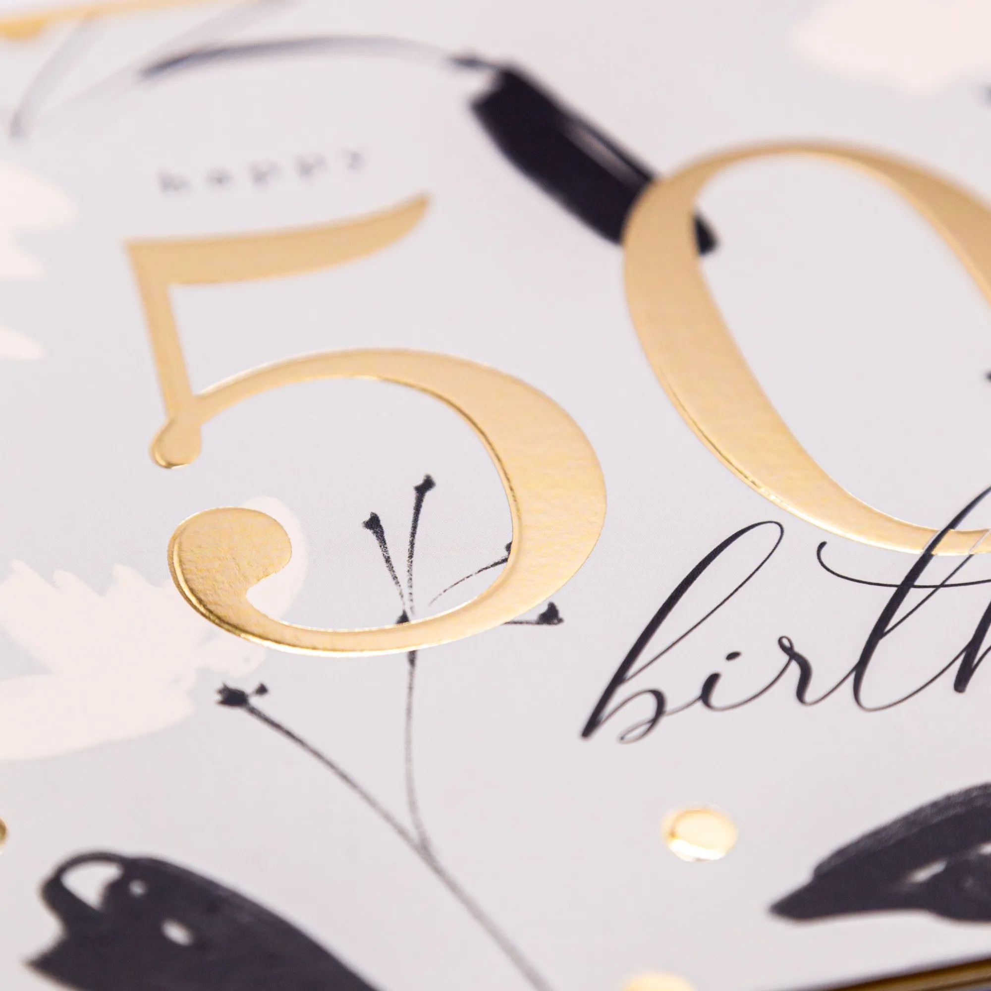 Birthday|Birthday*Whistlefish Golden Jubilee 50th Birthday Luxury Card