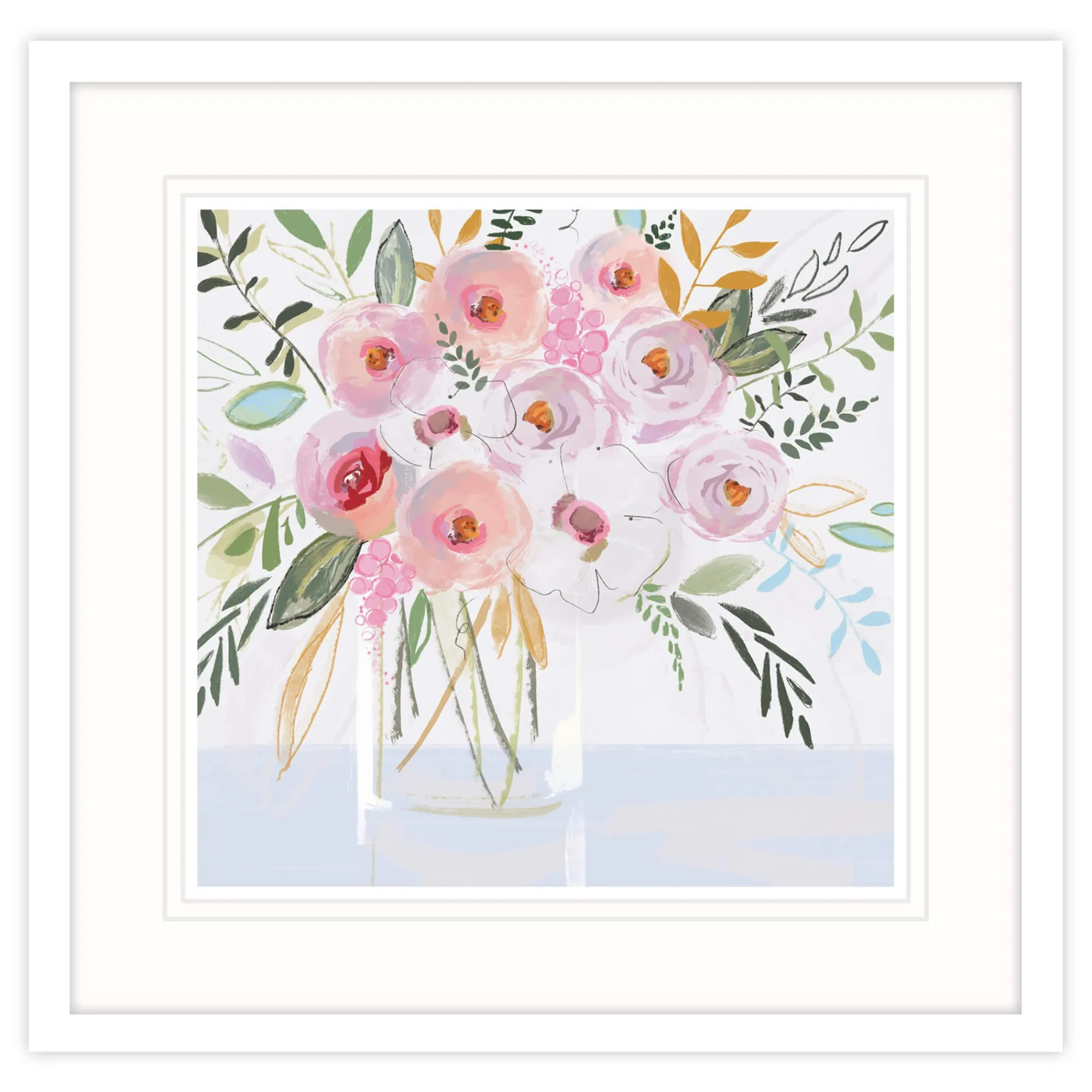 Floral & Flowers|Framed Prints*Whistlefish Good Morning Peonies Framed Print