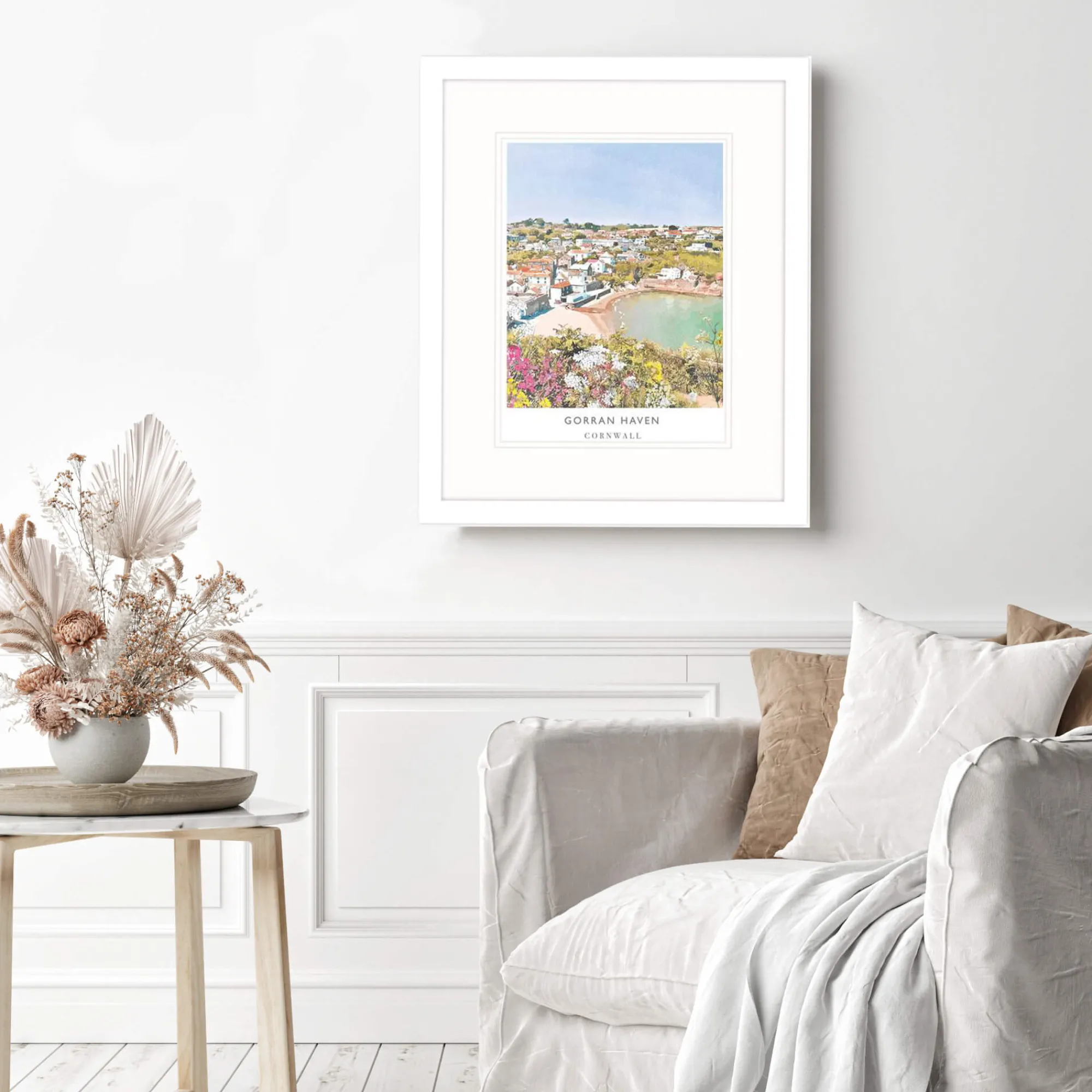 Travel|Framed Prints*Whistlefish Gorran Haven Framed Print
