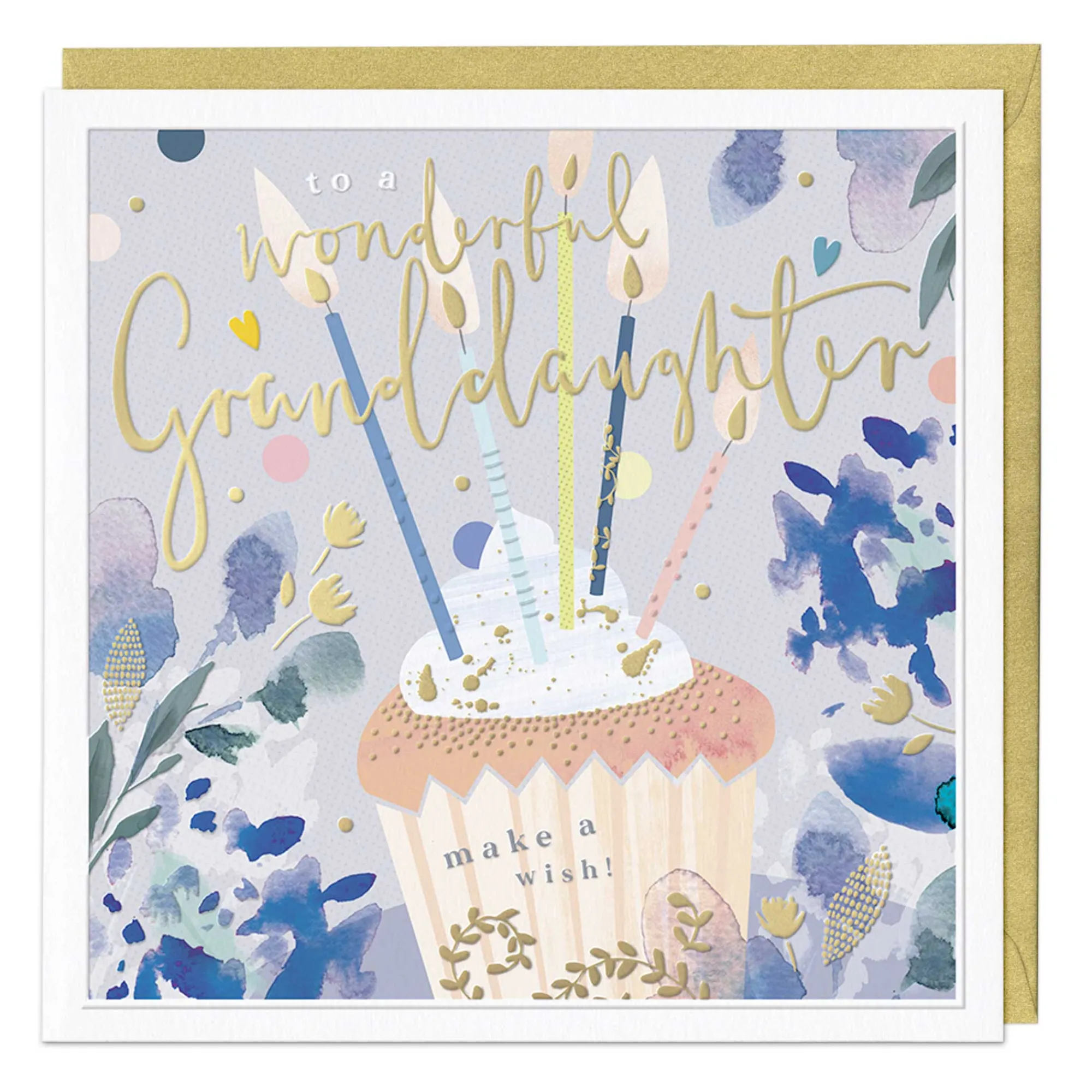 Birthday|Birthday*Whistlefish Granddaughter Luxury Birthday Card