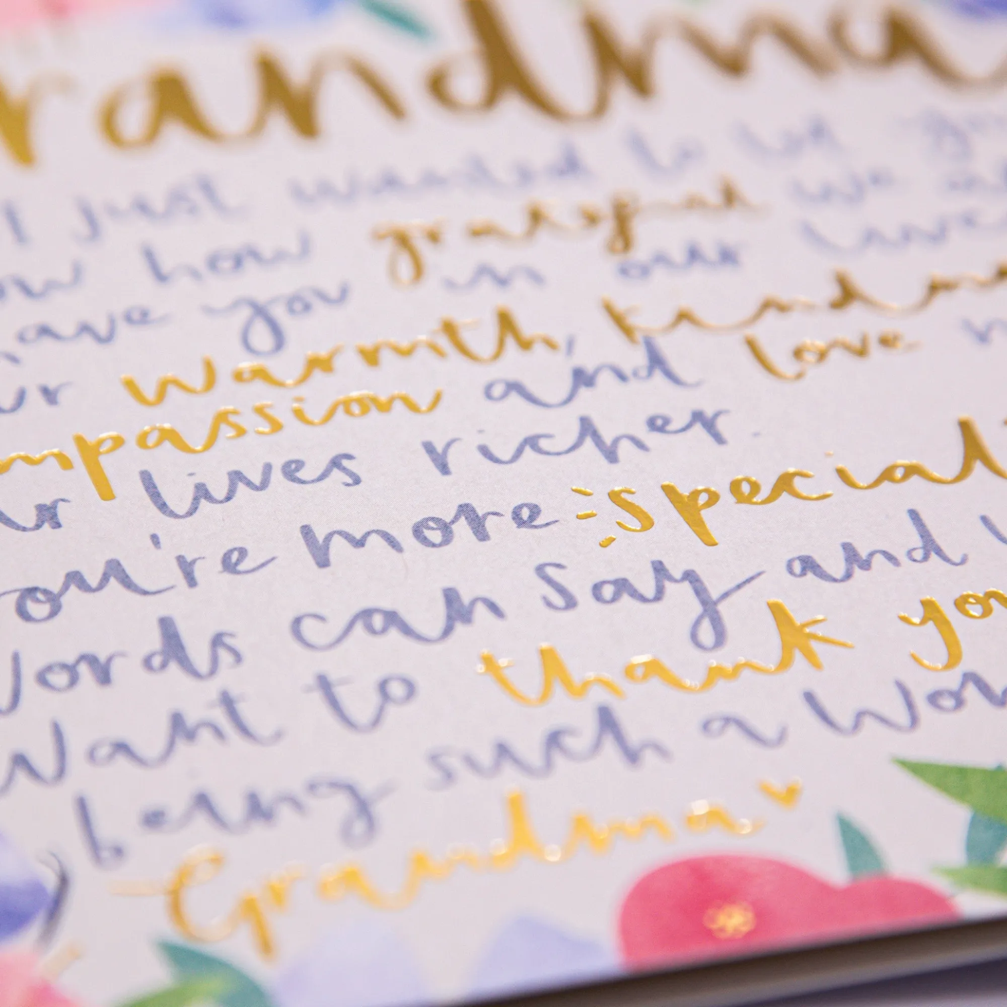 Thank You|Mother's Day*Whistlefish Grandma Special Words Card