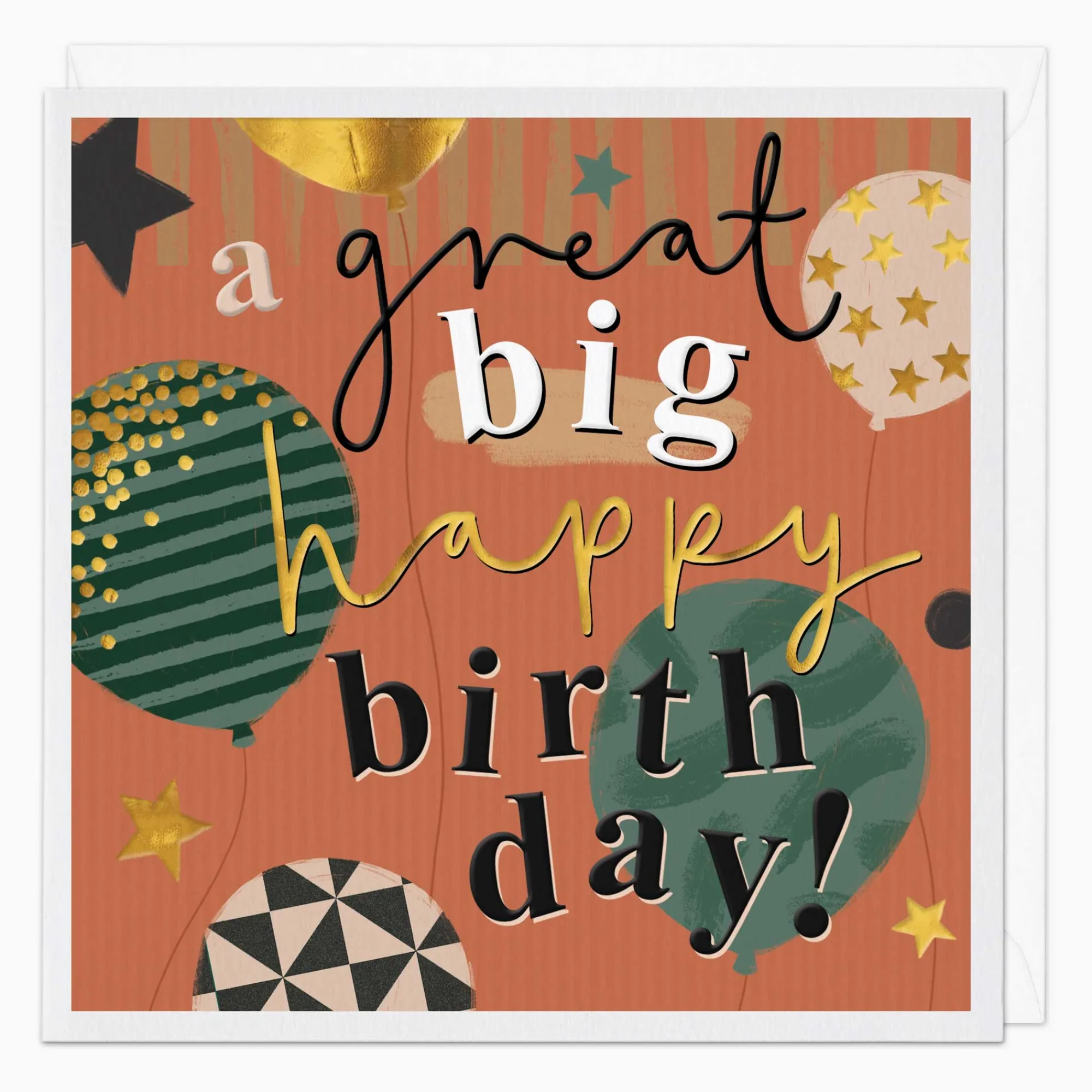 Birthday|For Him*Whistlefish Great Big Happy Birthday Card