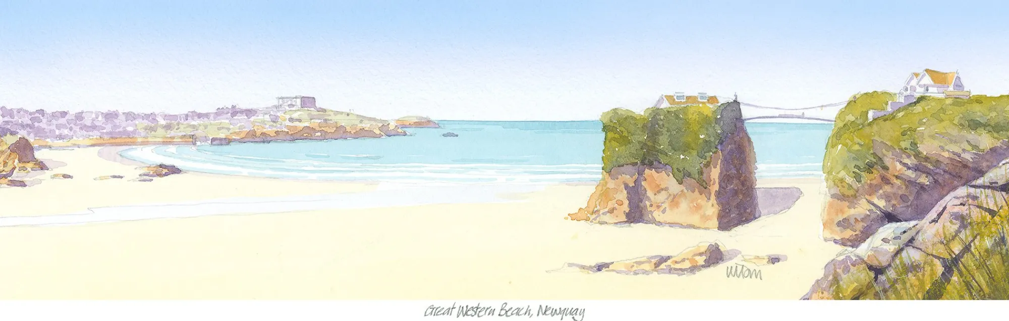 Unframed Prints*Whistlefish Great Western Beach Art Print