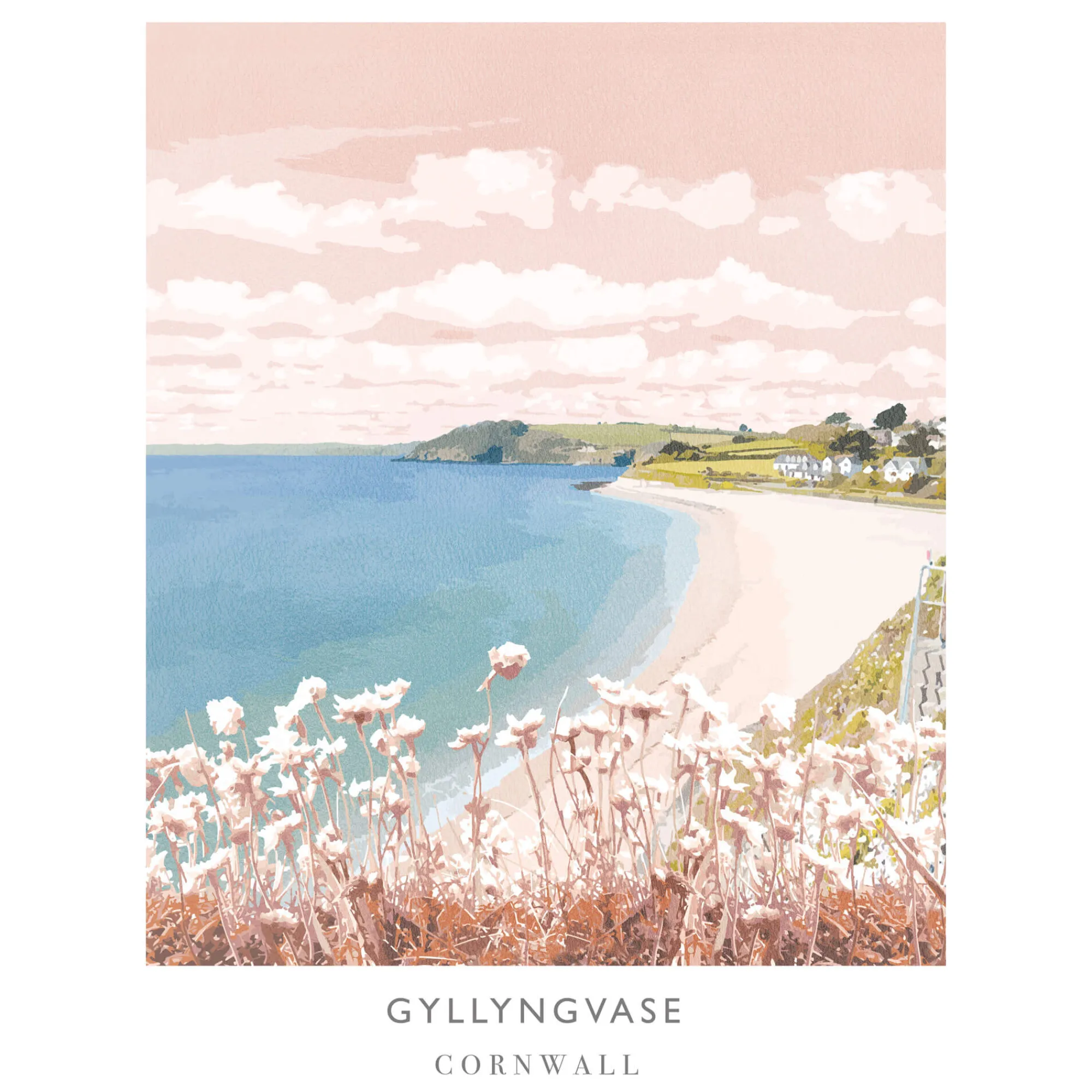 Unframed Prints*Whistlefish Gyllngvase Art Print