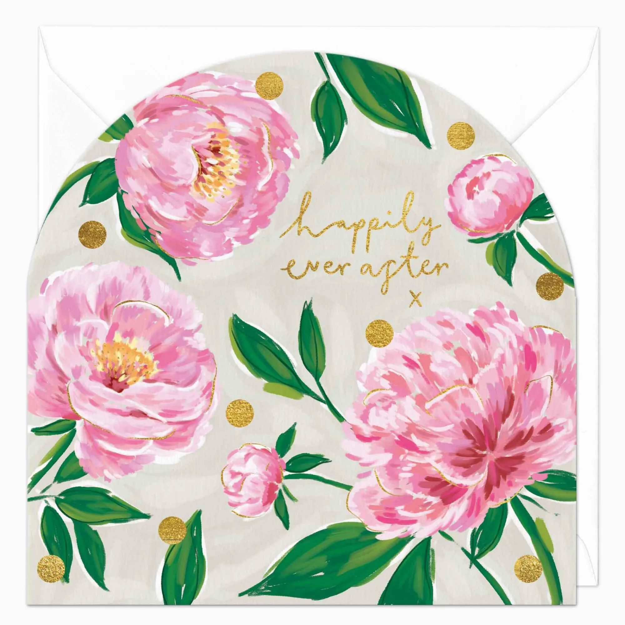 Wedding|Valentine's Day*Whistlefish Happily Ever After Floral Arch Card