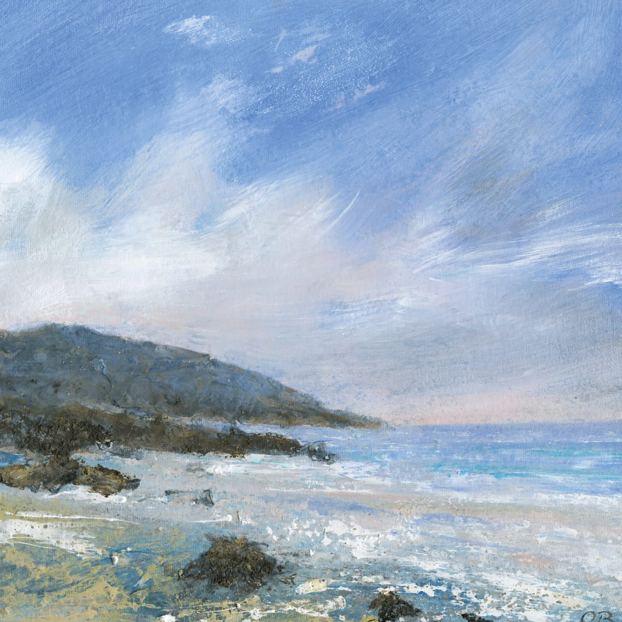 Unframed Prints*Whistlefish Happiness By The Sea Art Print