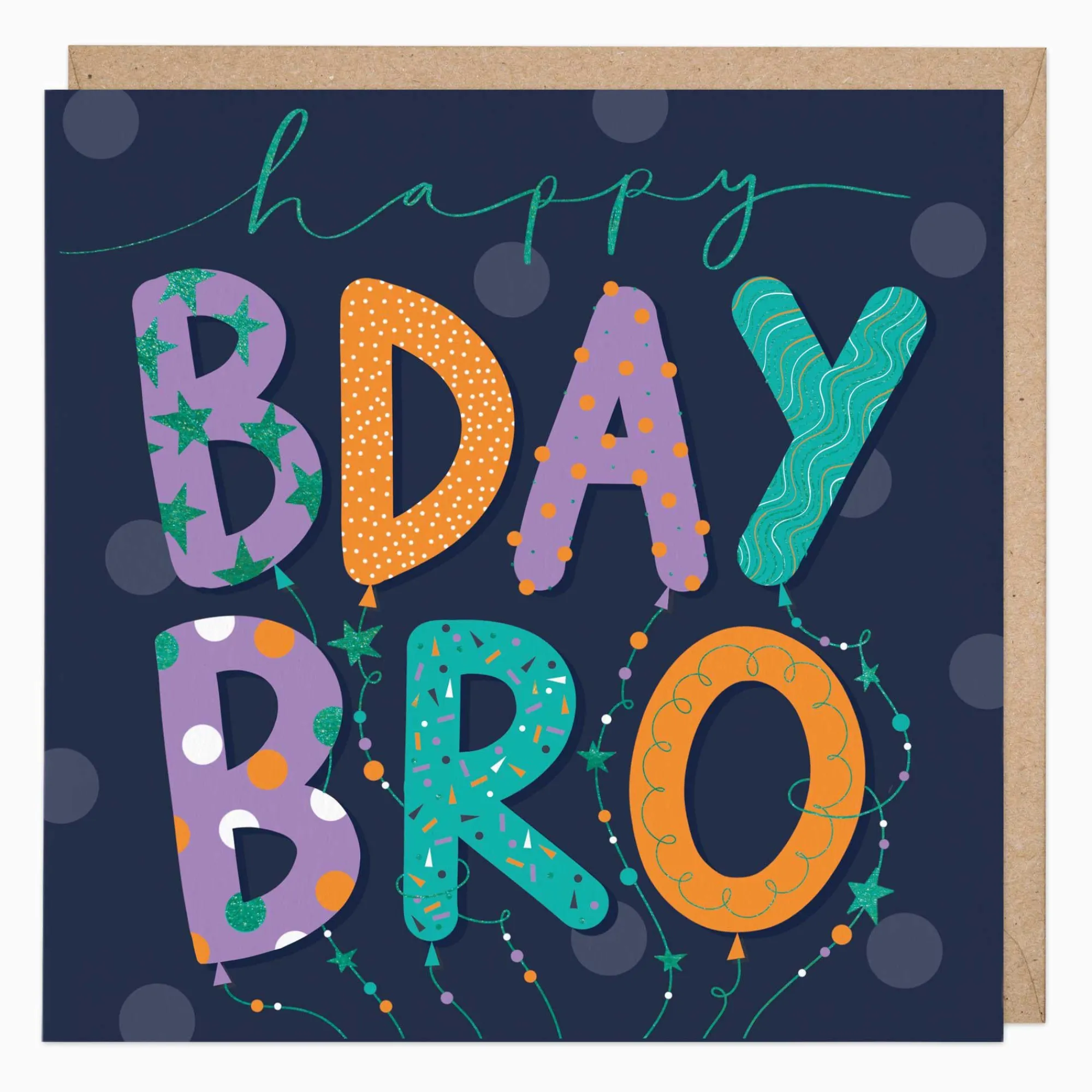 Birthday|For Relatives*Whistlefish Happy Bday Bro Birthday Card