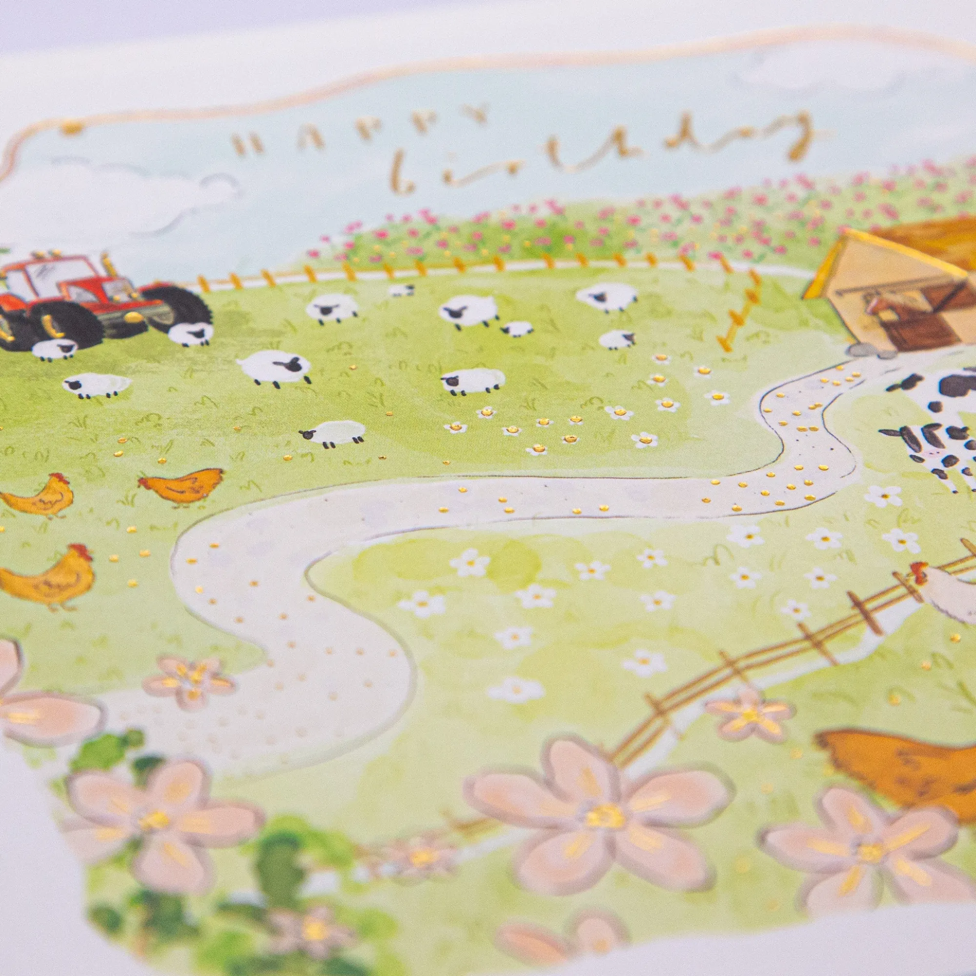 Birthday|For Him*Whistlefish Happy Birthday Farm Yard Birthday Card