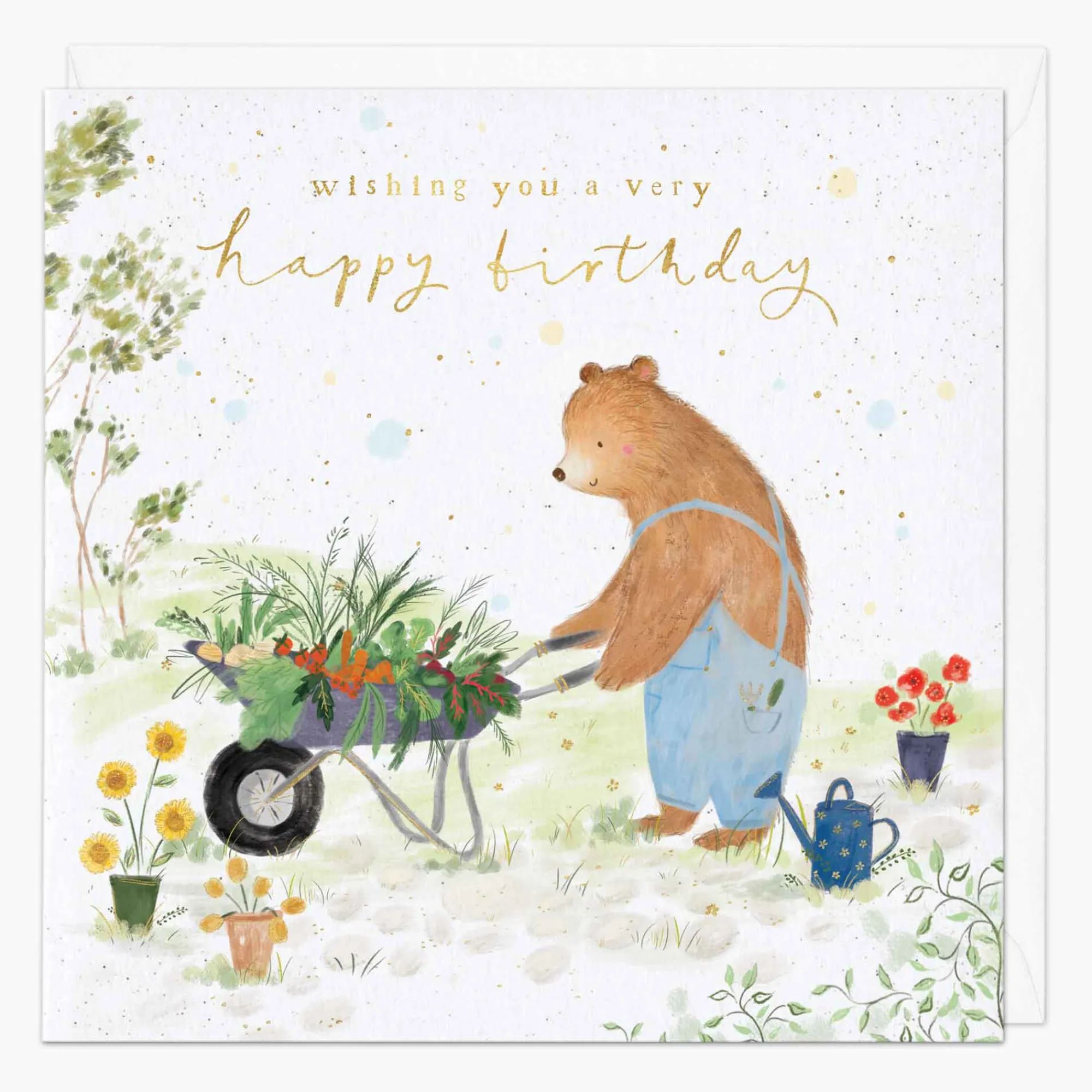 Birthday|For Children*Whistlefish Happy Birthday Gardeners Card