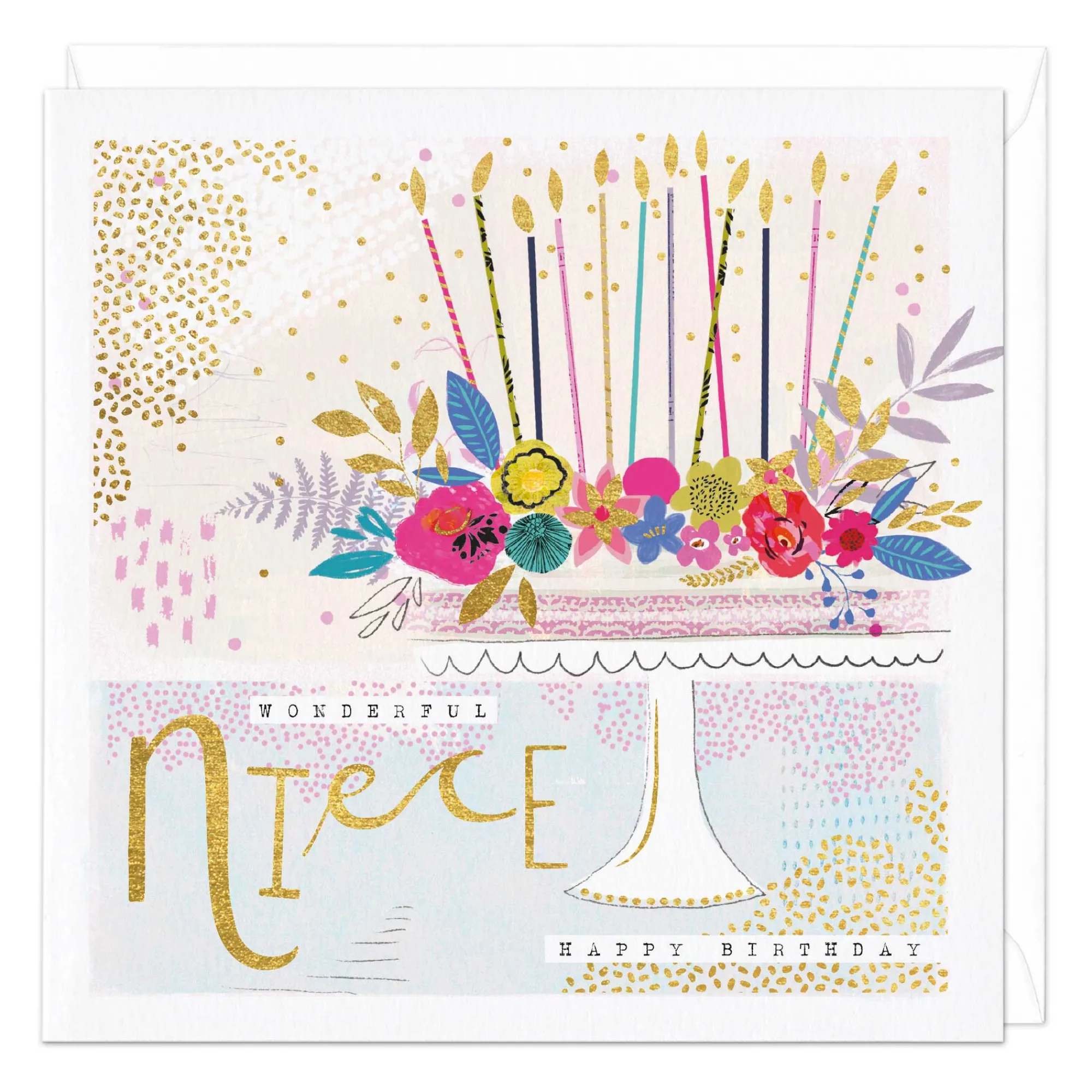Birthday|For Relatives*Whistlefish Happy Birthday Niece Card