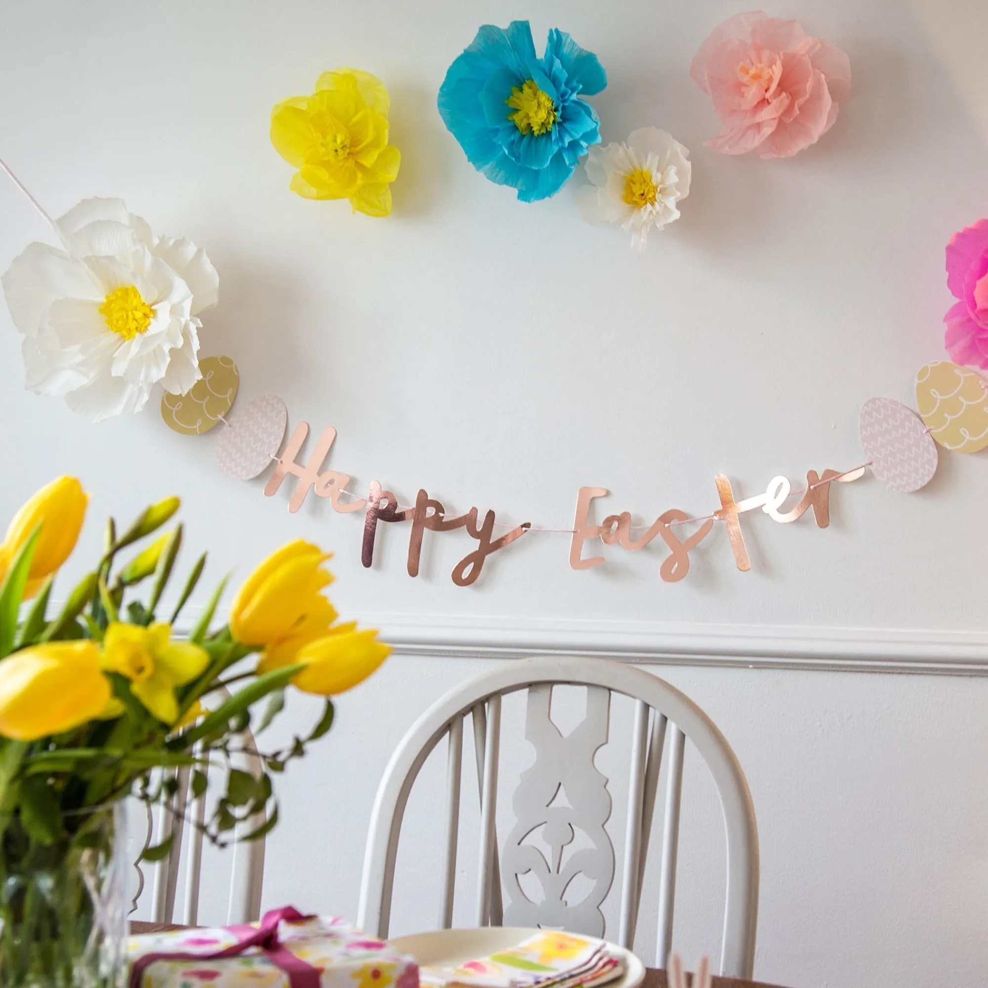 Decorations|Bunting & Garlands*Whistlefish Happy Easter Banner